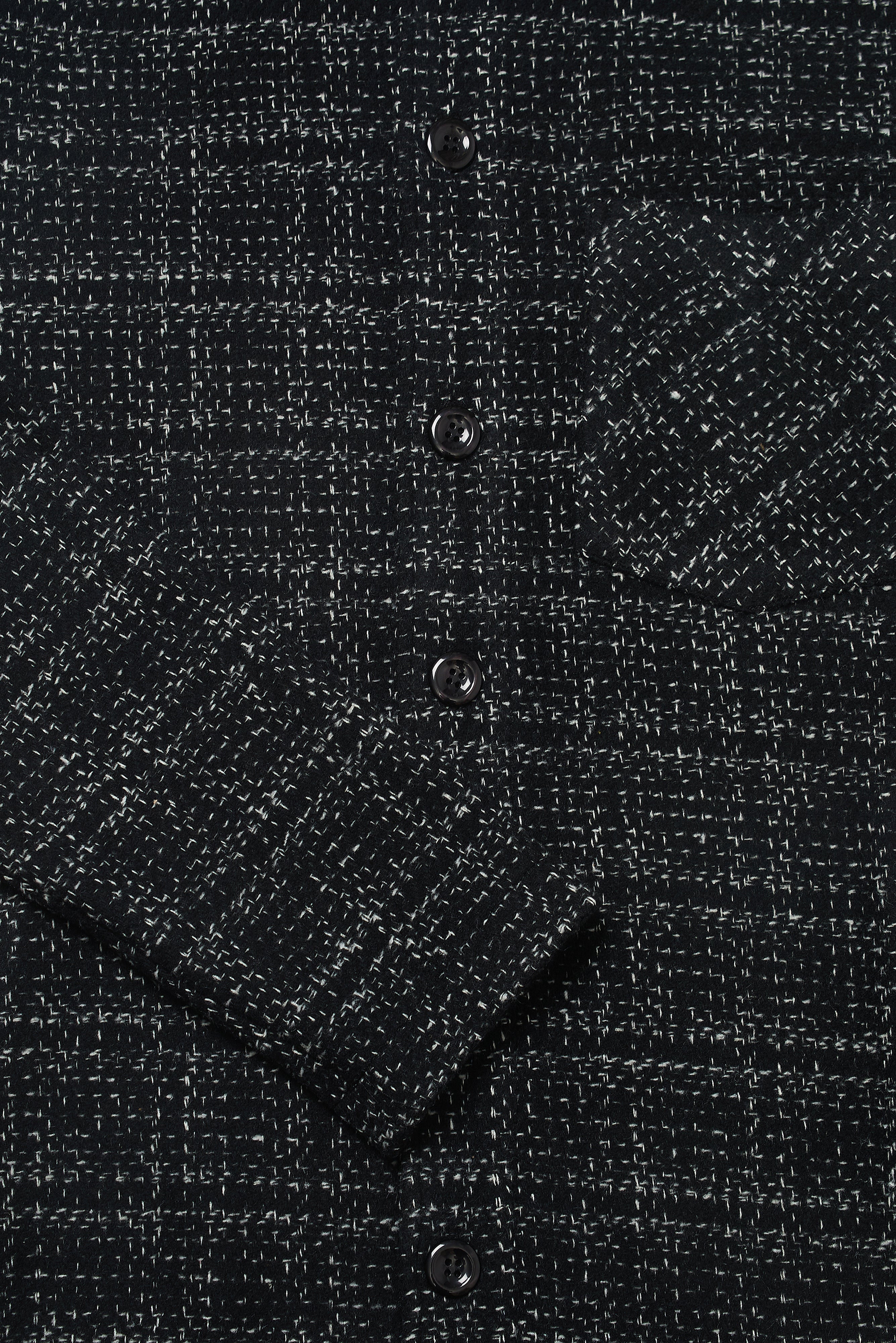 Theydon Frame Overshirt - Black / White - Wear London