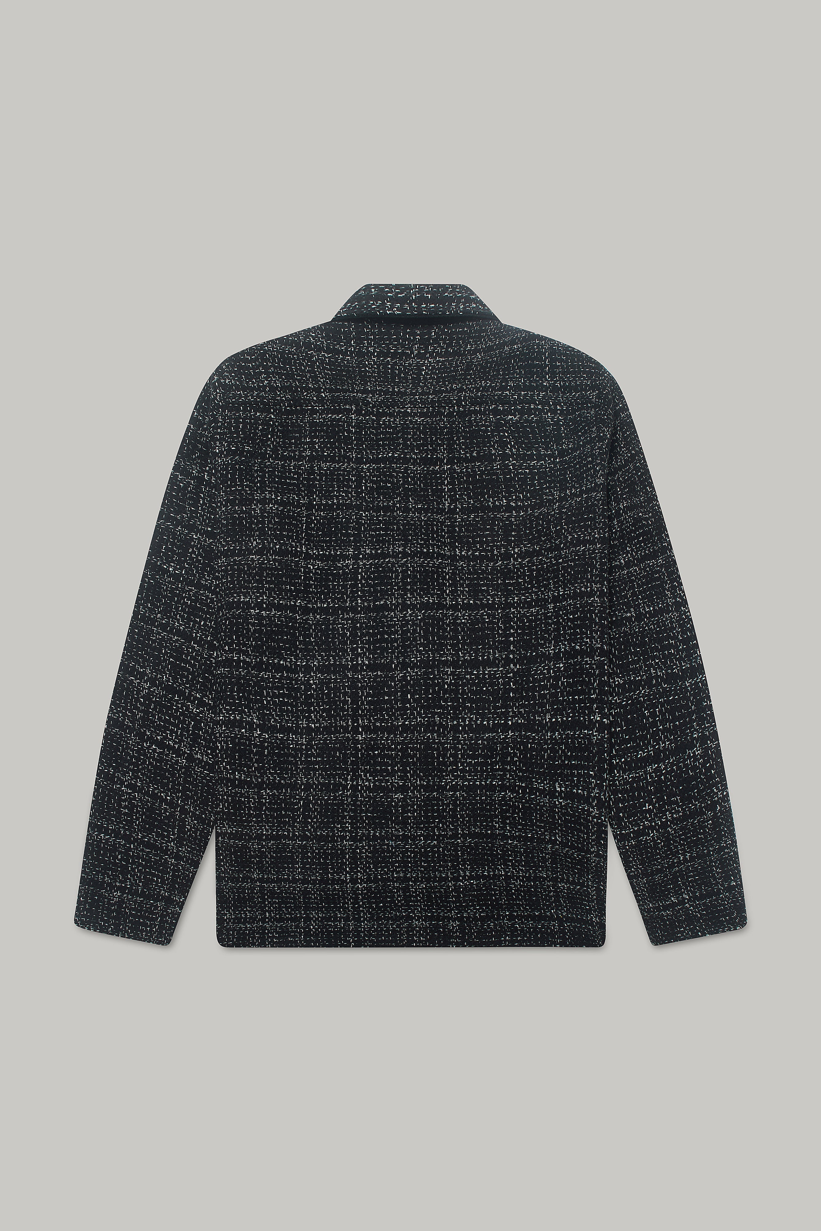Theydon Frame Overshirt - Black / White - Wear London
