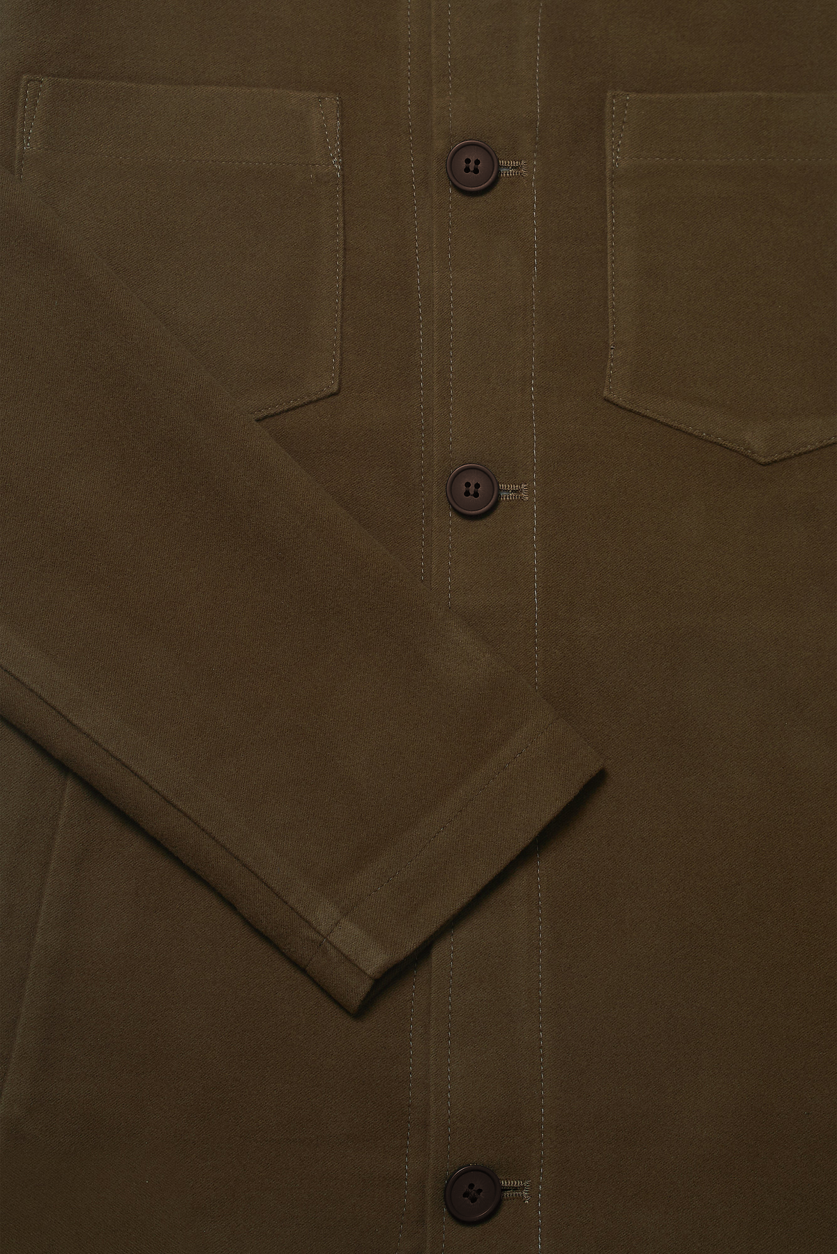 Southend Shacket Unlined - Camel Moleskin - Wear London