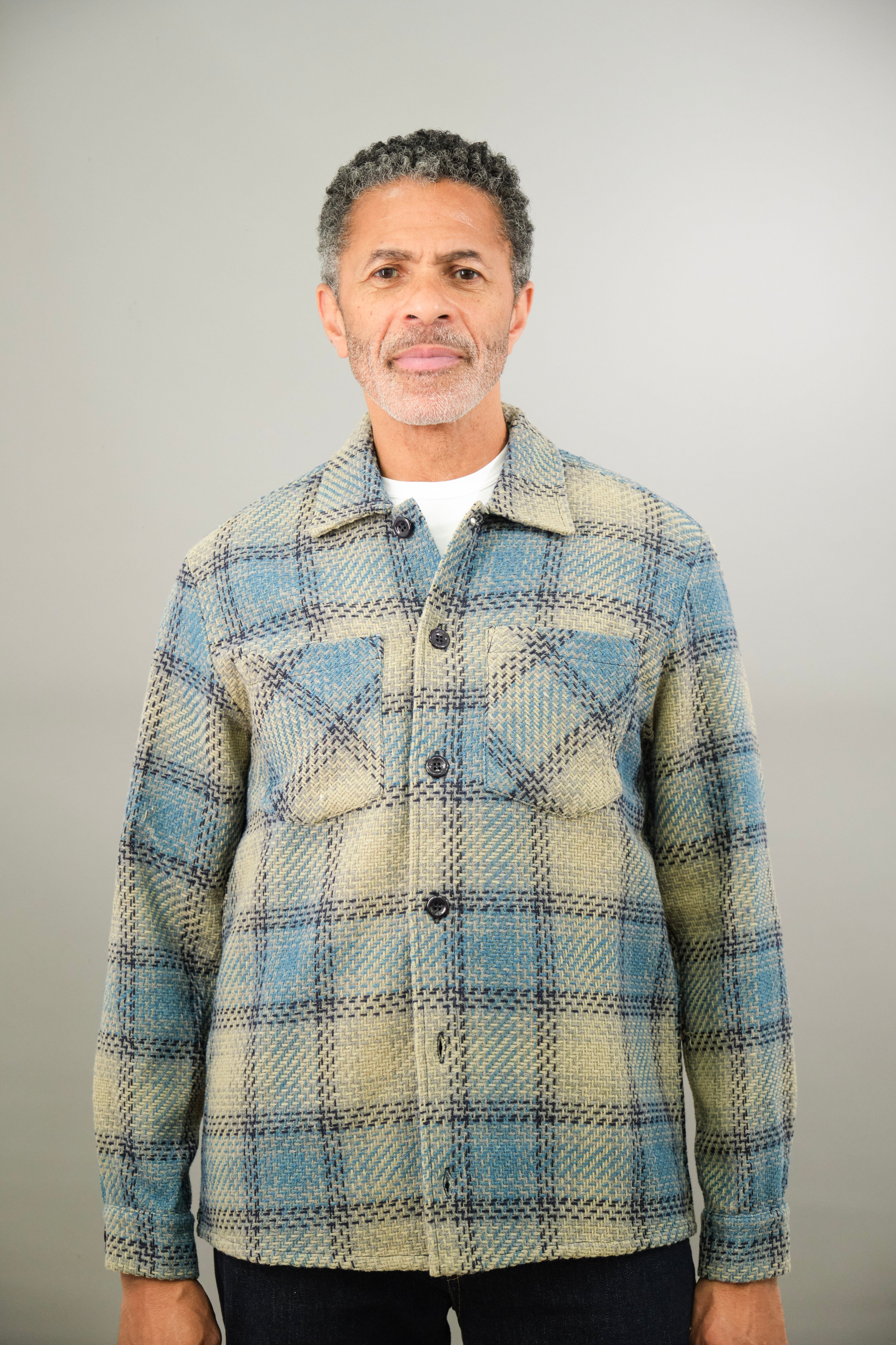 Bart Overshirt - Silver Navy - Wear London