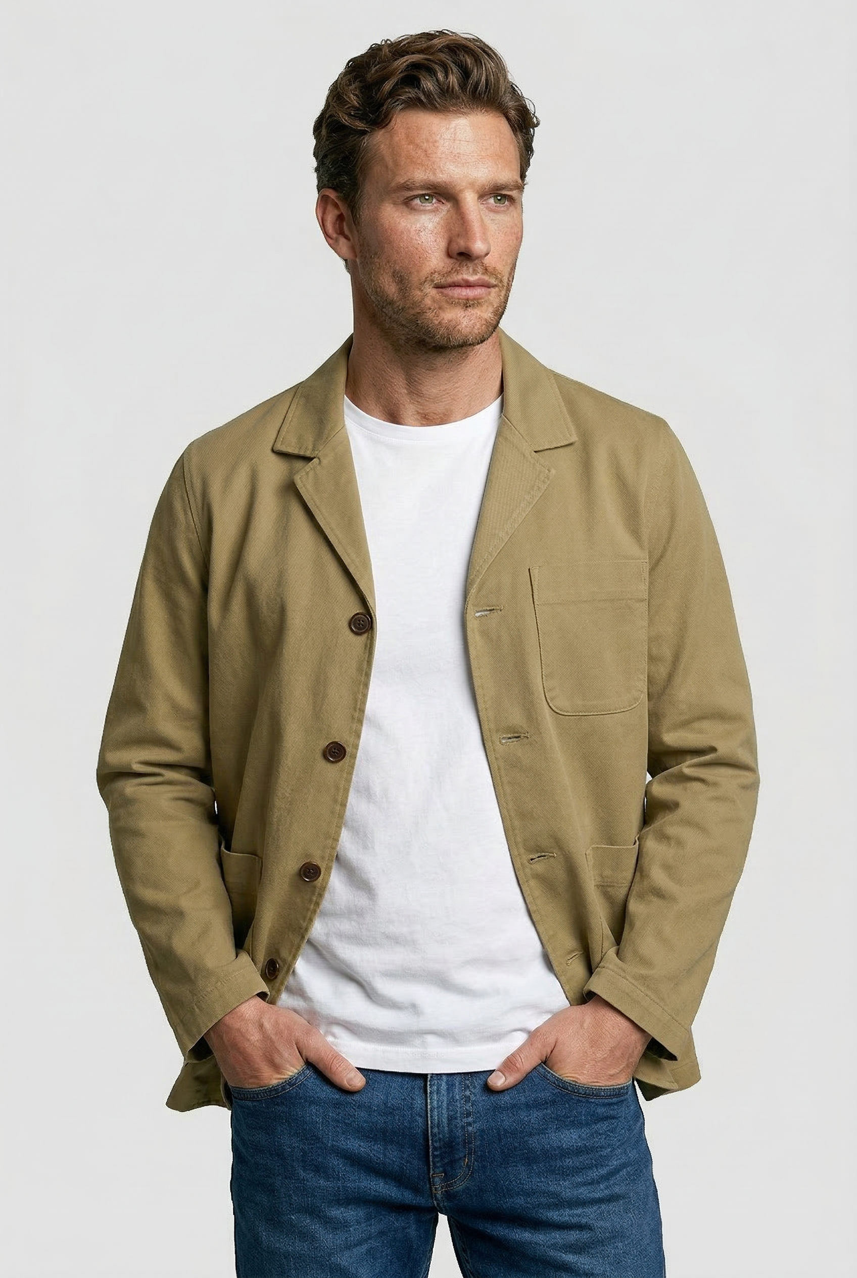 Tuxford Casual Blazer - Camel canvas - Wear London