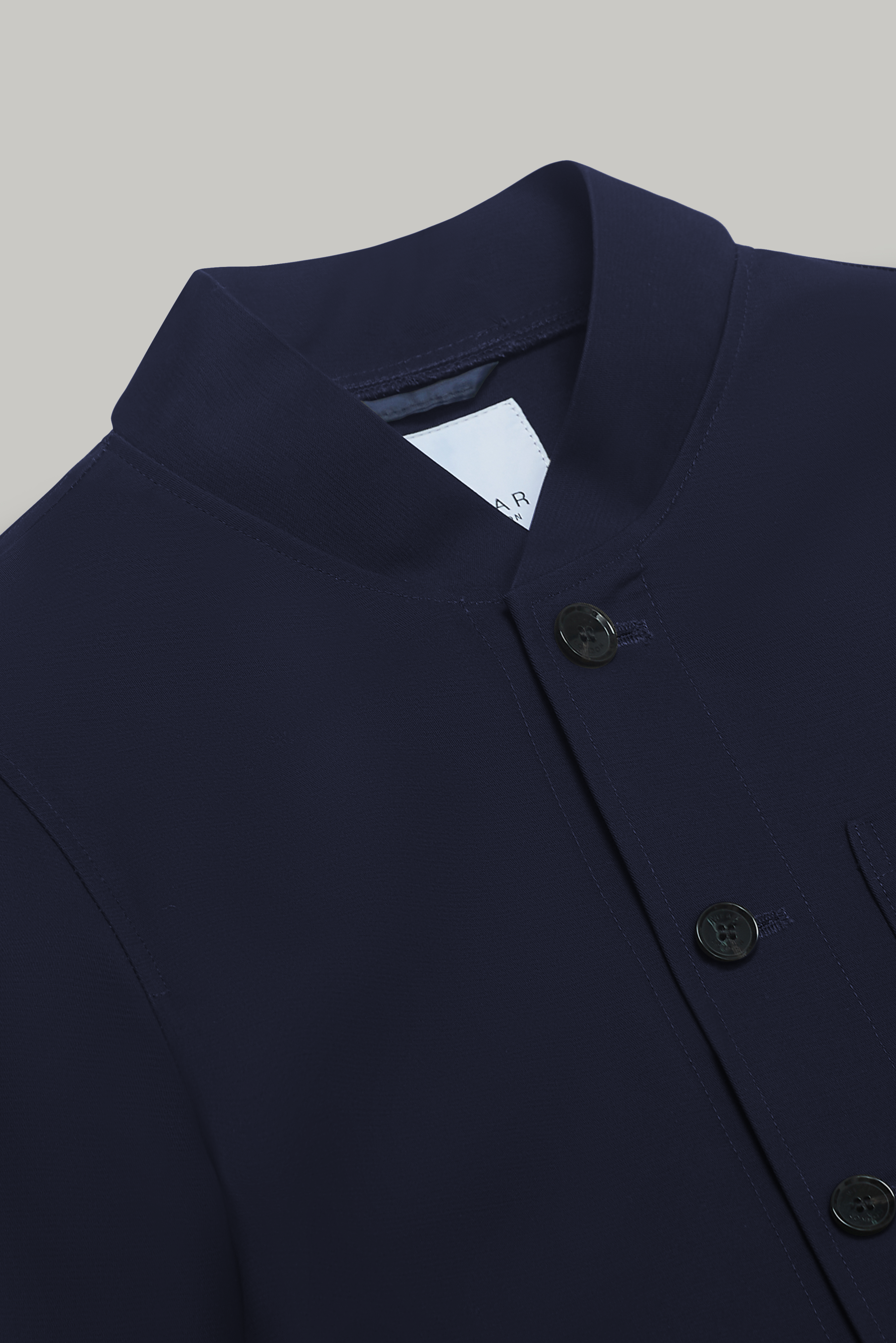 Aldgate Unlined Shacket - Navy Dx - Wear London