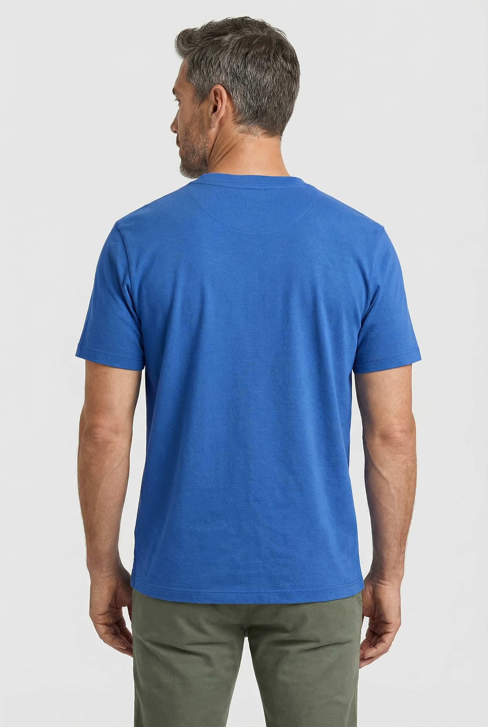Dalston - T-Shirt Non Peach - Bright Indigo - Wear London
