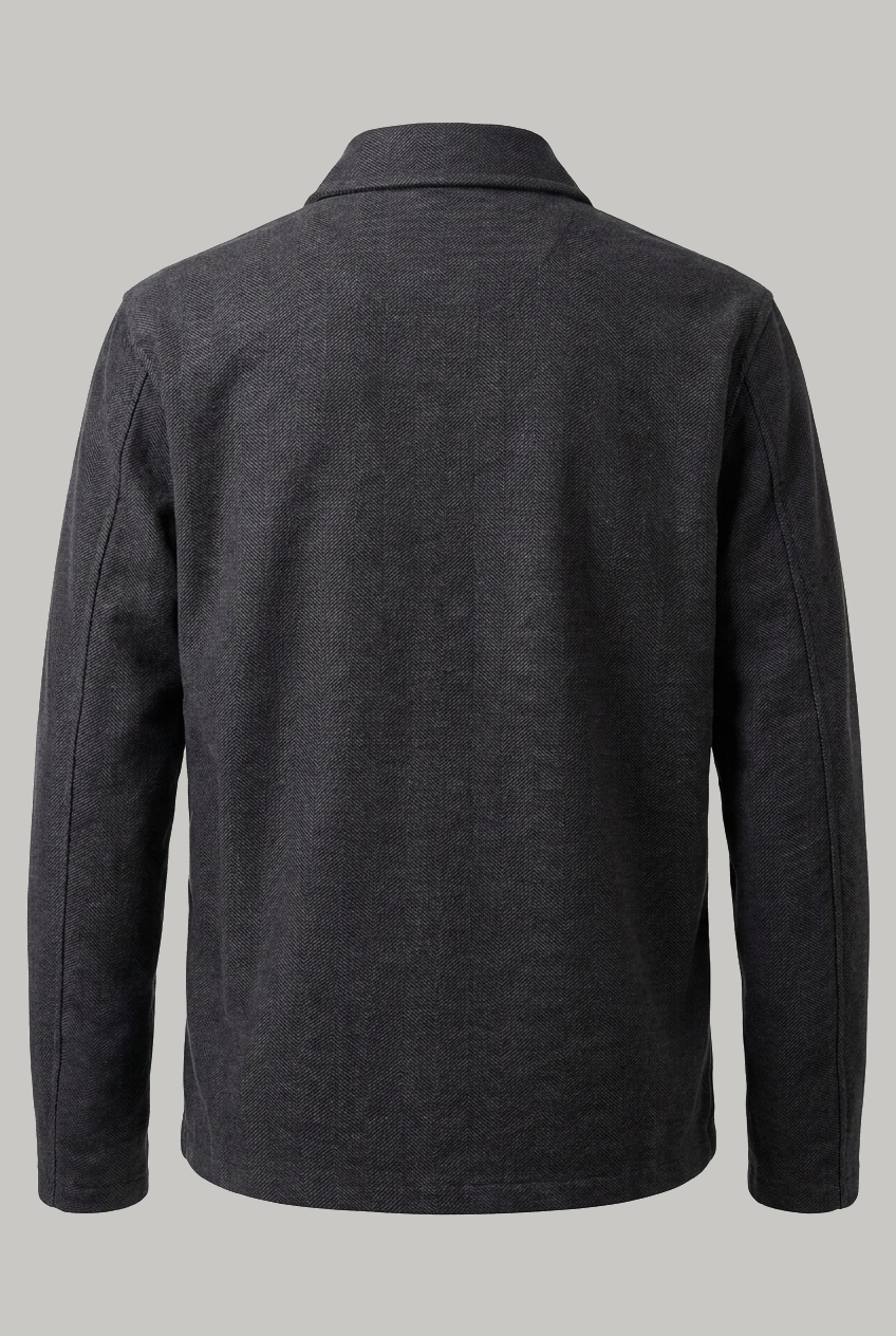 Southend Shacket - Charcoal Twill Moleskin - Wear London
