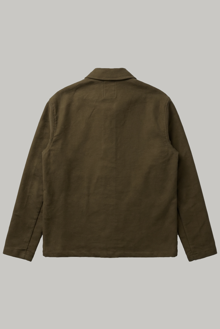 Southend Shacket Unlined - Camel Moleskin - Wear London