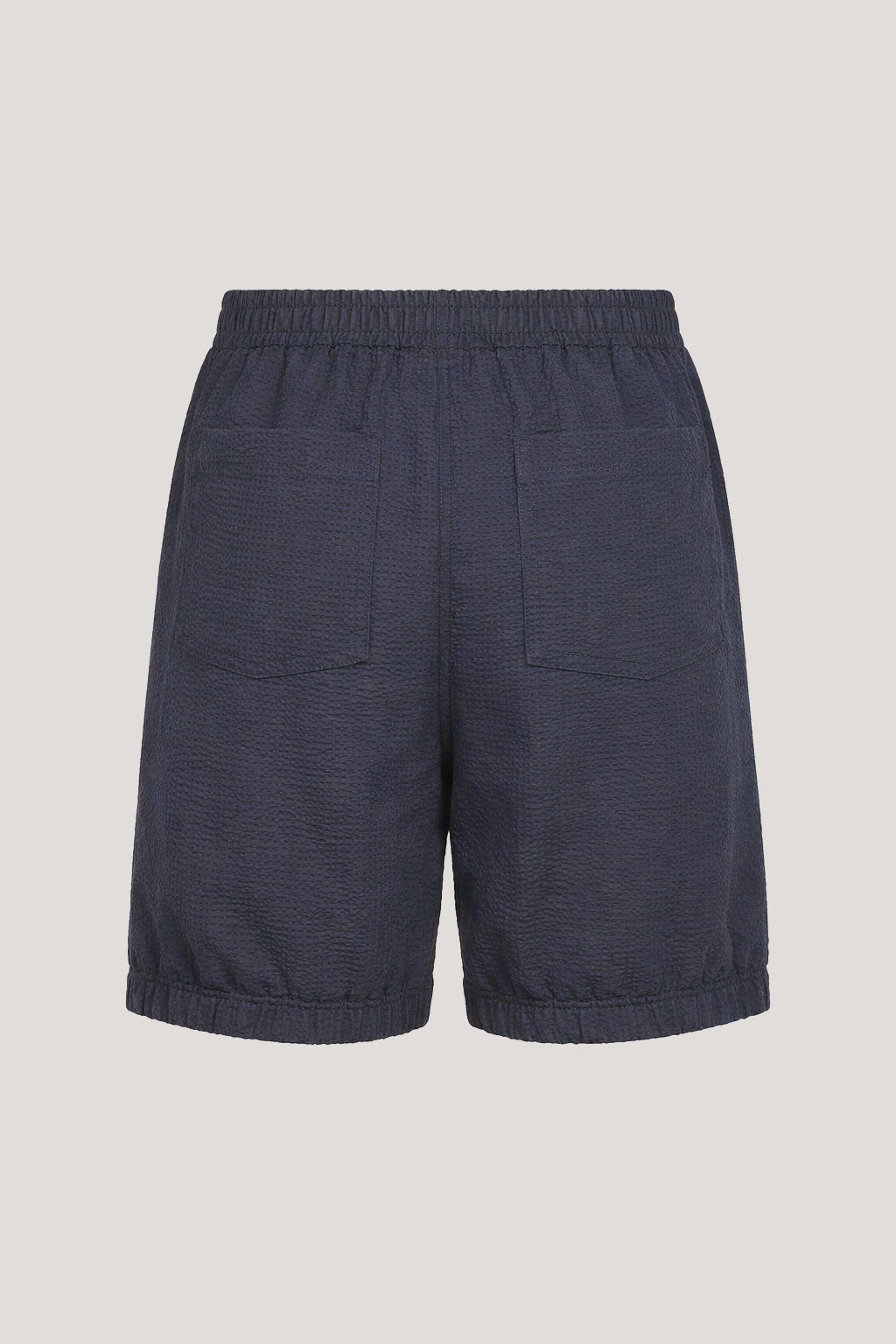 Hansen Shorts - Navy Seersucker - Wear London