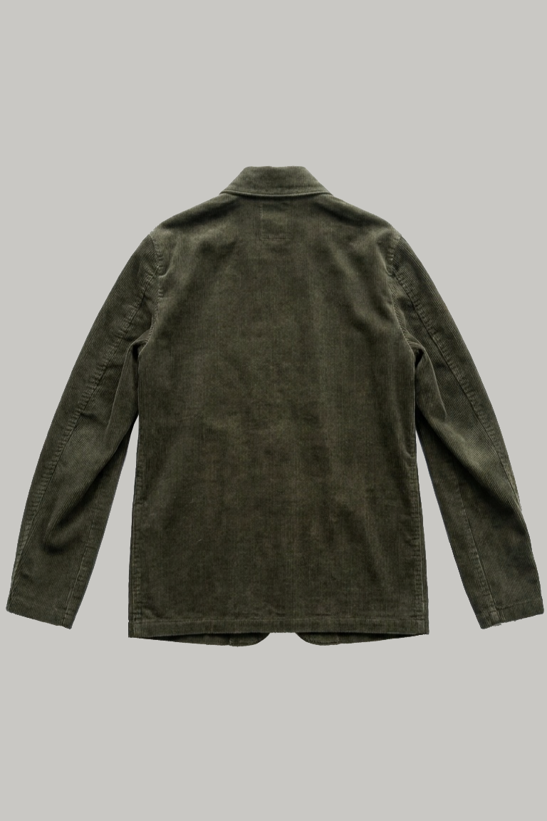 The Pearlman Casual Blazer - Olive Corduroy - Wear London