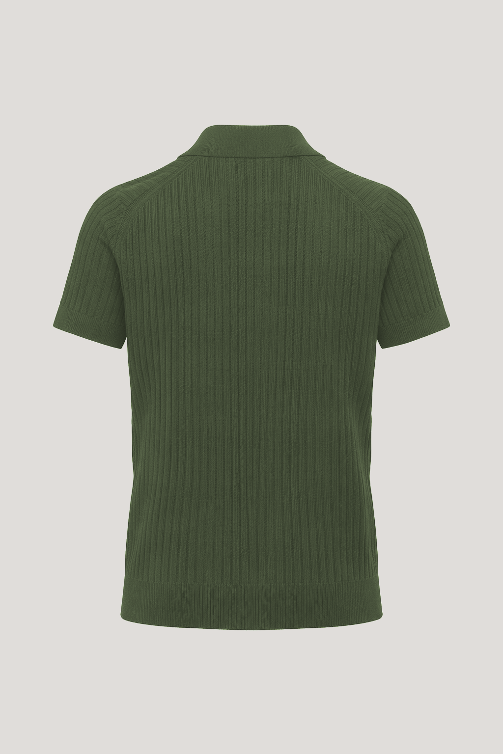 Barbican - V Neck Jacquard - Olive - Wear London