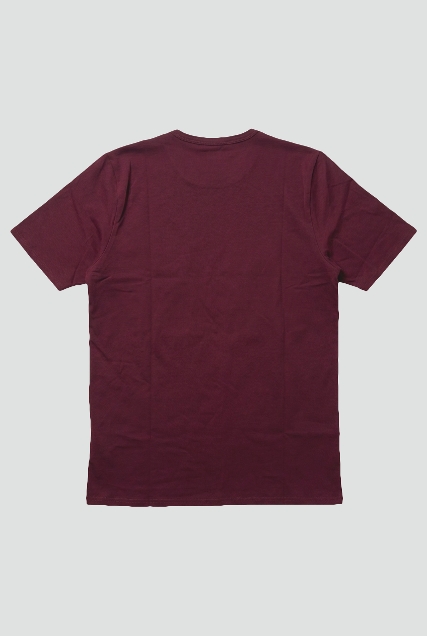 Trueman Regular Fit T-Shirt - Burgundy - Wear London