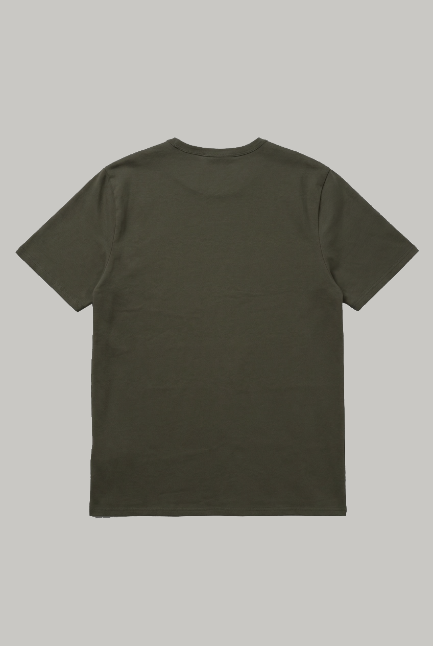 Trueman Regular Fit T-Shirt - Olive - Wear London