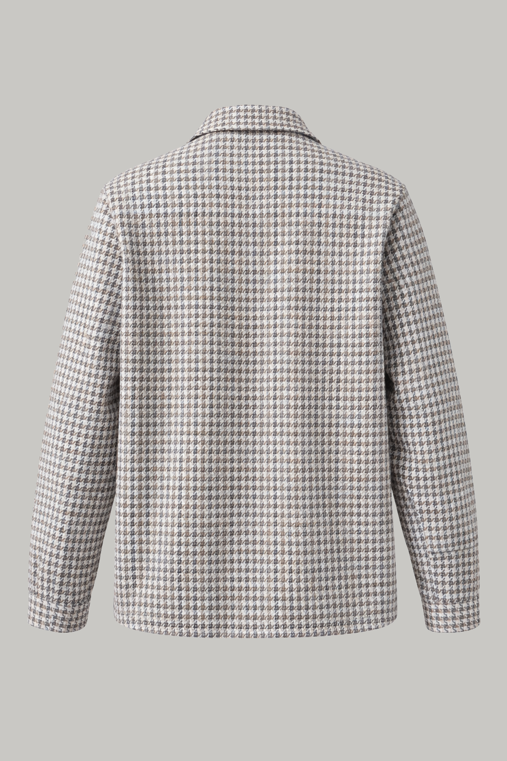 Theydon Overshirt - Sky Blue / Stone Check - Wear London