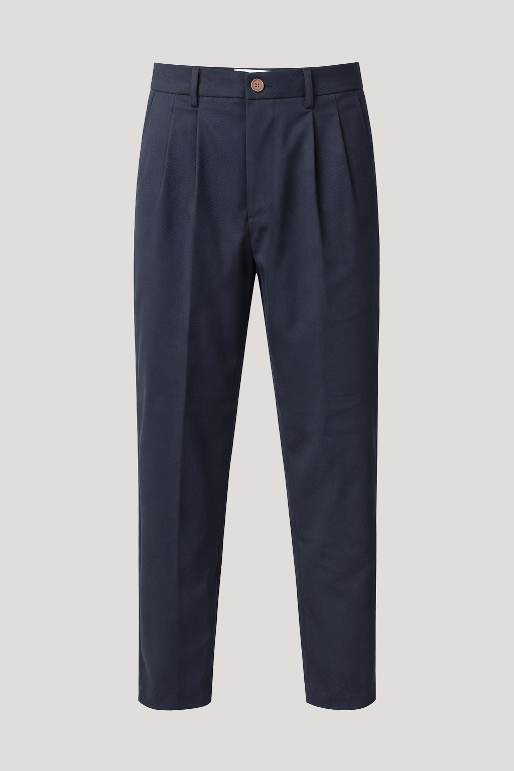 Walden Smart Pleated Trouser - Navy - Wear London