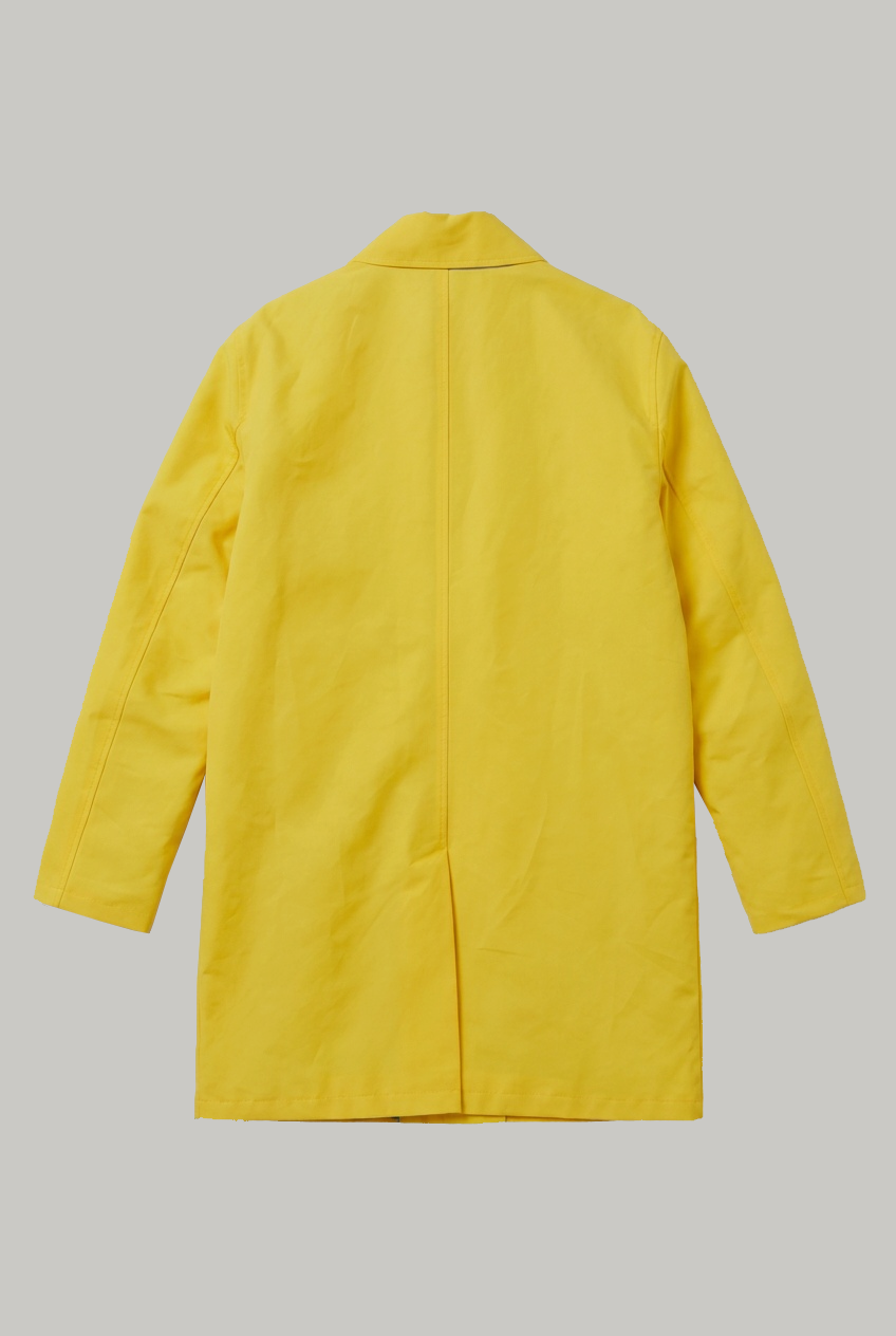 London Spring Lined Rain Mac - Lemon - Wear London
