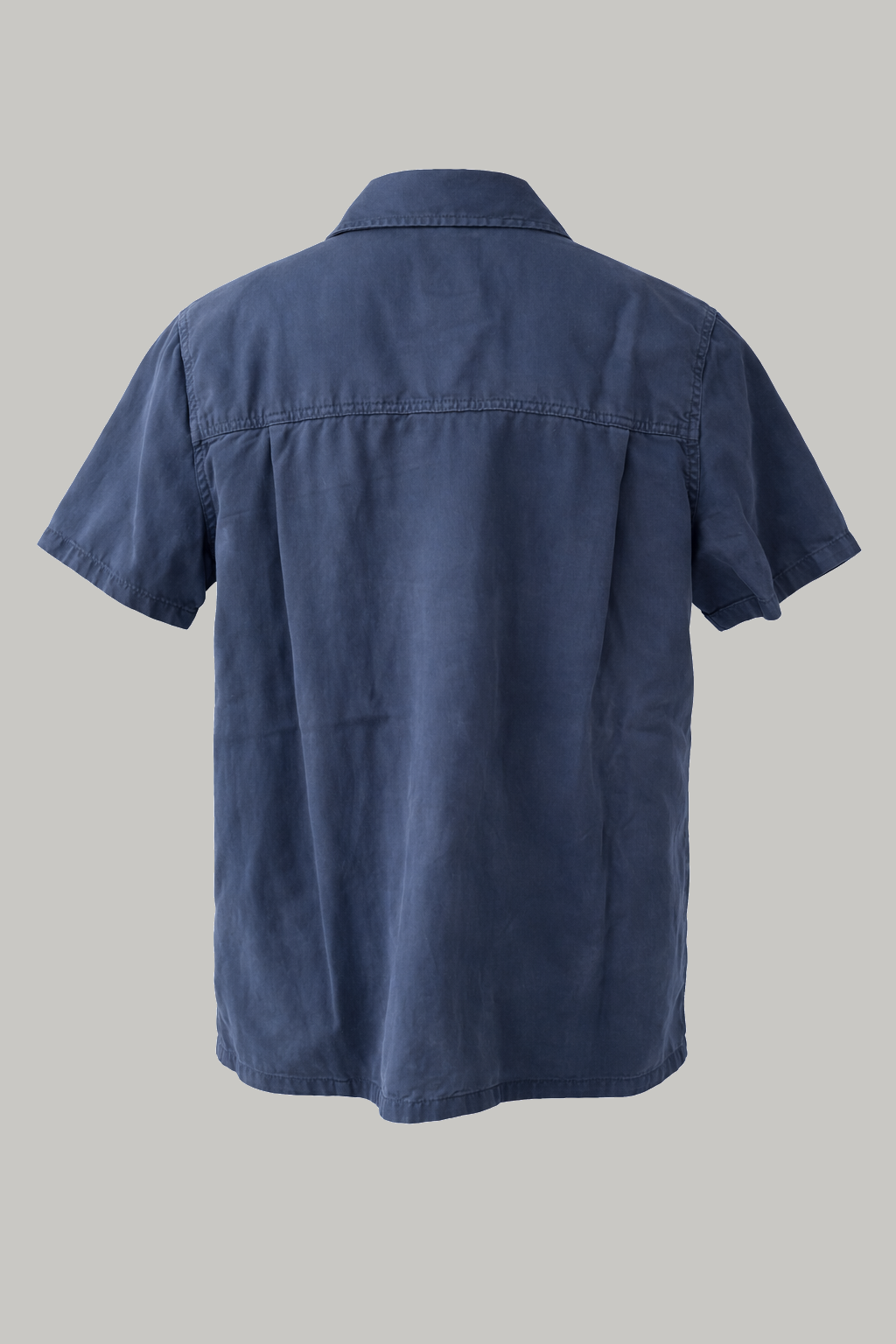 Reads Short Sleeve Shirt - Mid Blue - Wear London