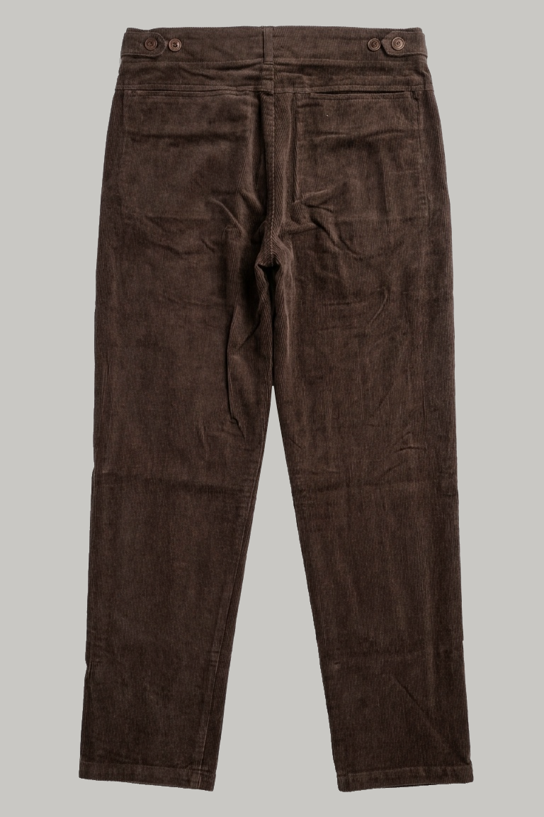 Wentworth Trouser - Chocolate Corduroy - Wear London