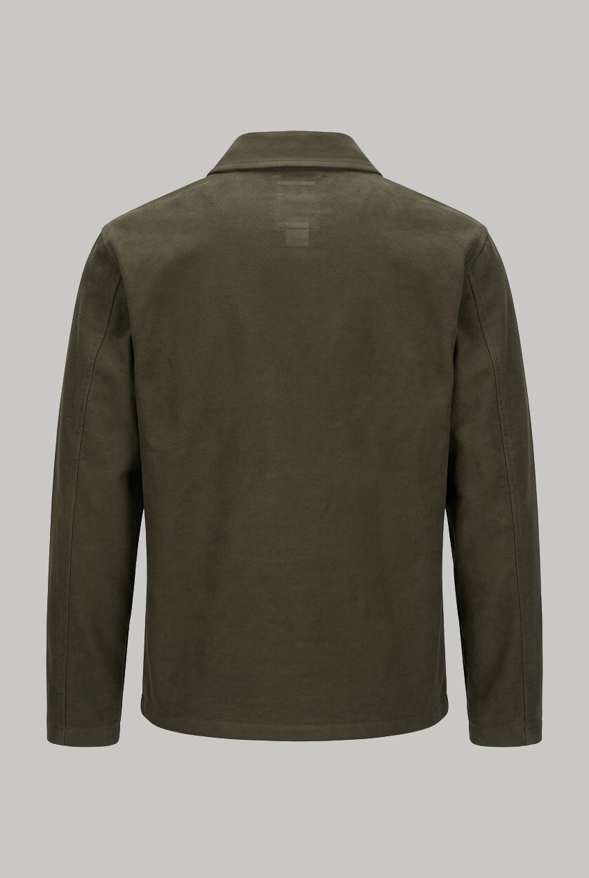 Southend Shacket Unlined - Khaki Moleskin - Wear London
