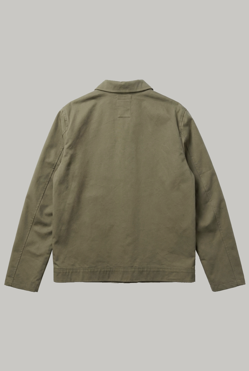 The Lutti Jacket - Tan Cotton Nylon - Wear London