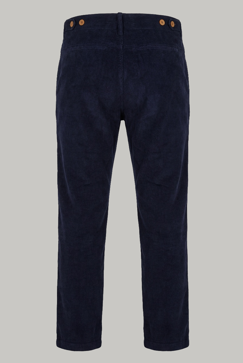 Wentworth Trouser - Navy Cord - Wear London