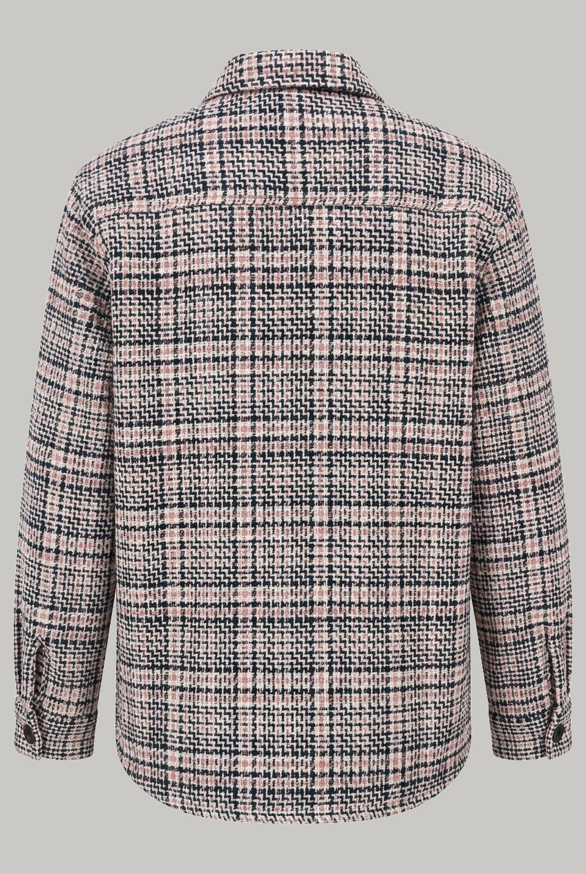 Bart Overshirt - Navy Pink - Wear London