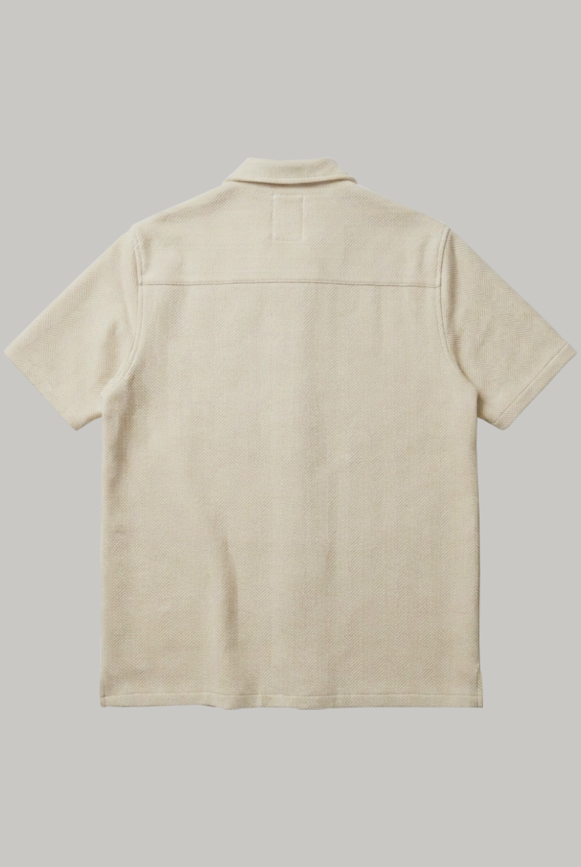 Arvid Short Sleeve Shirt - Stone - Wear London