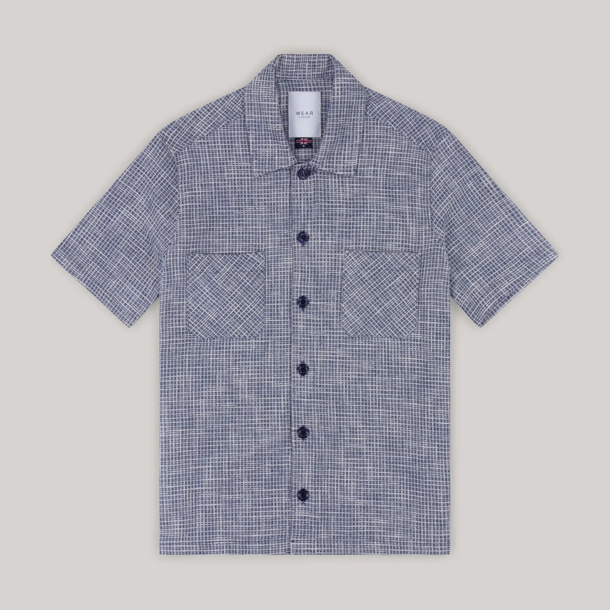 Bethnal Shirt - Pisa - Navy - Wear London