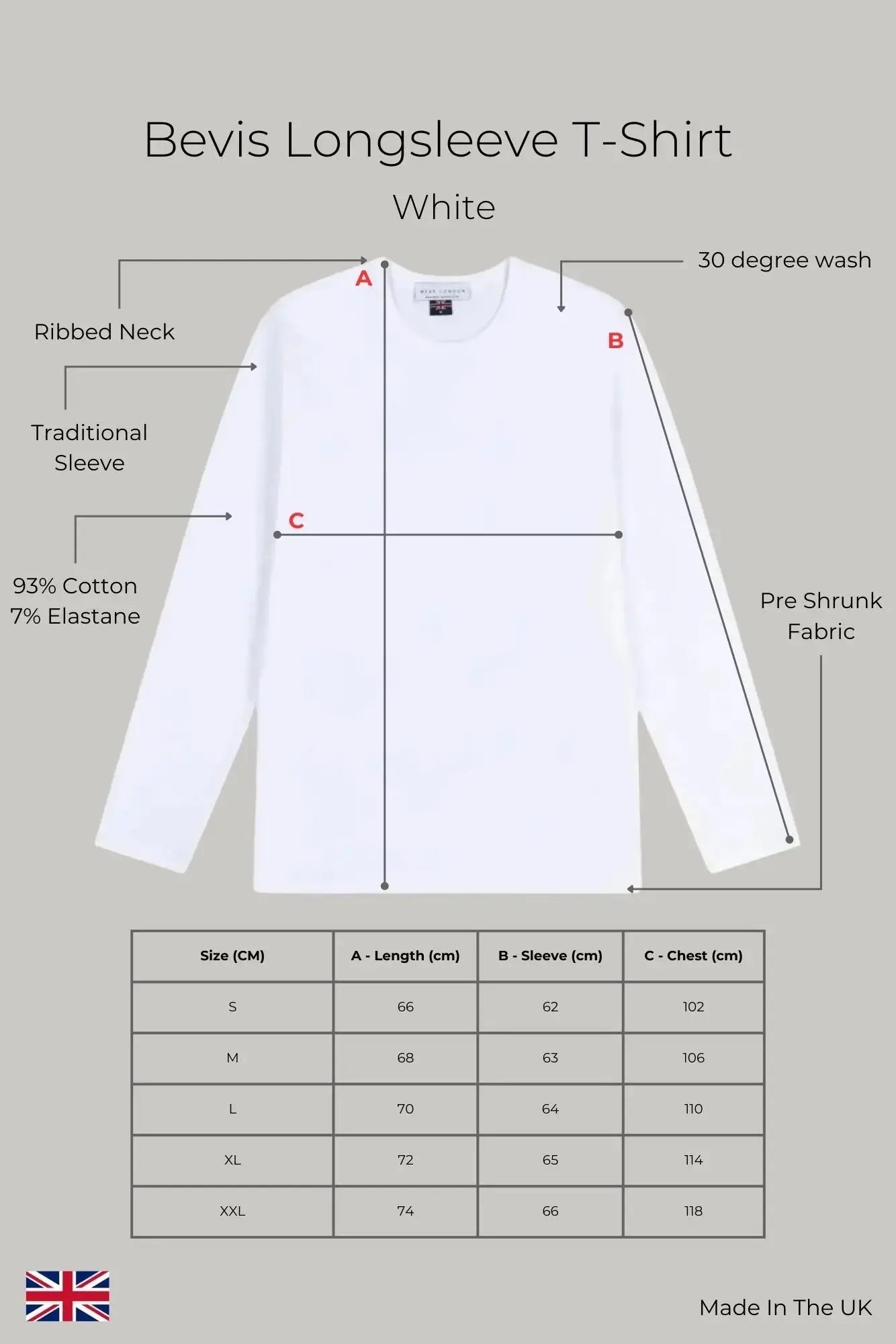 Bevis Long Sleeve T-shirt - 3 Pack - Wear London