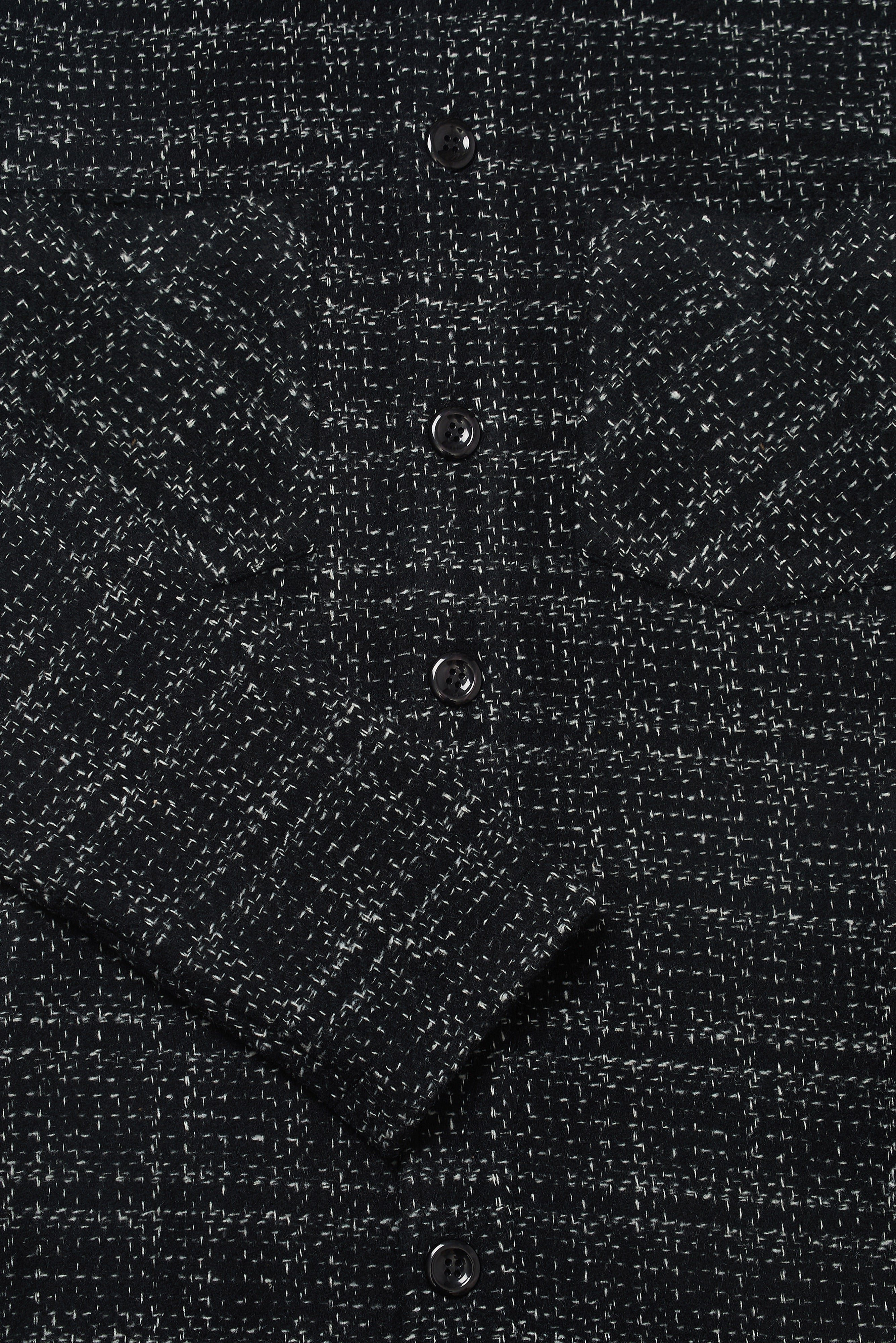 Bart Frame Overshirt - Black / White - Wear London