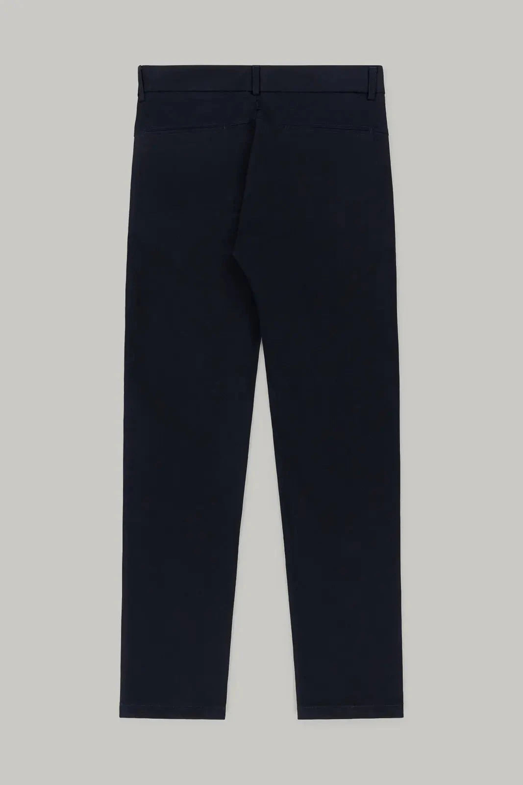 Buxton Trousers -Brown Button Navy - Wear London