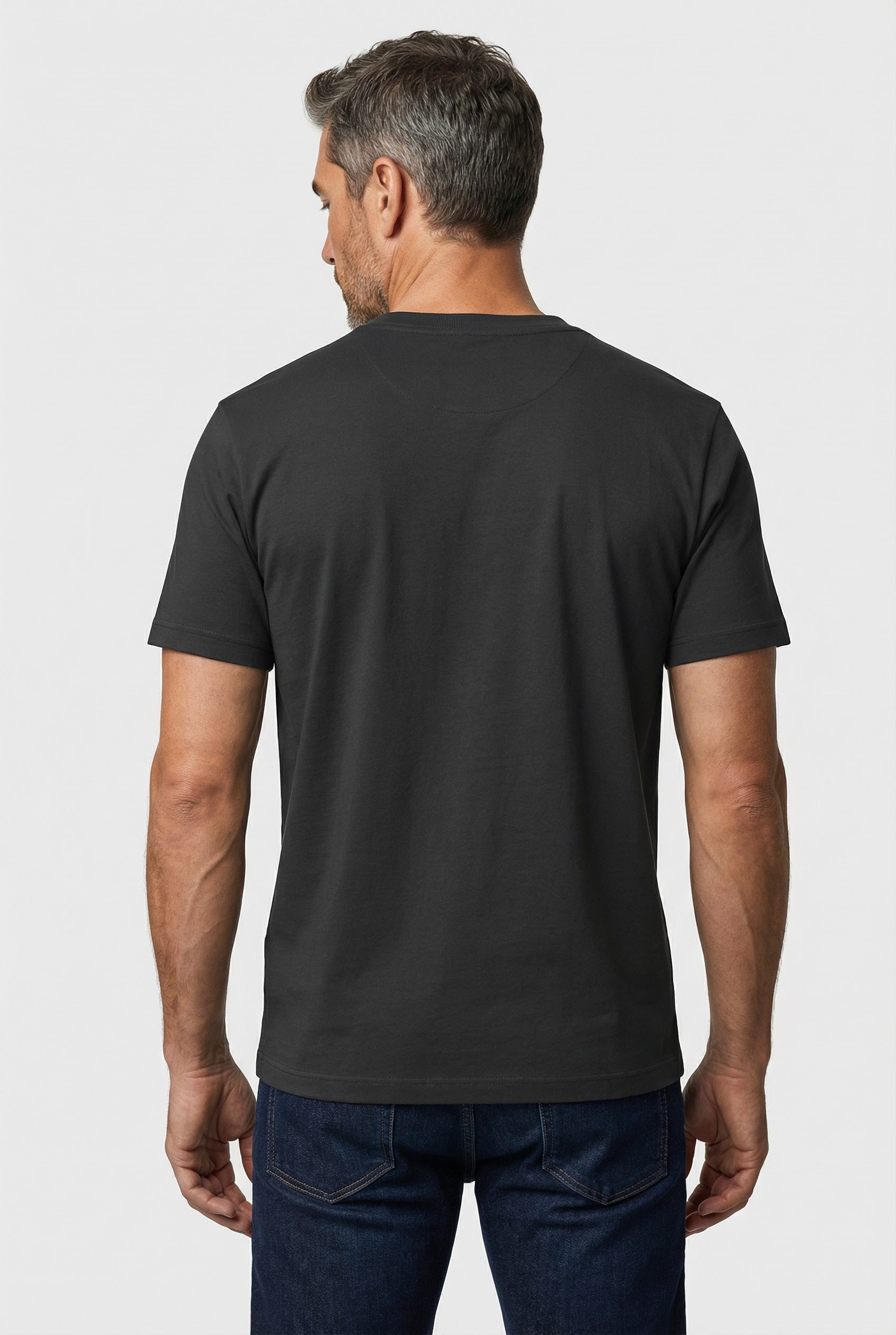 Dalston - T-Shirt Non Peach - Washed Black - Wear London