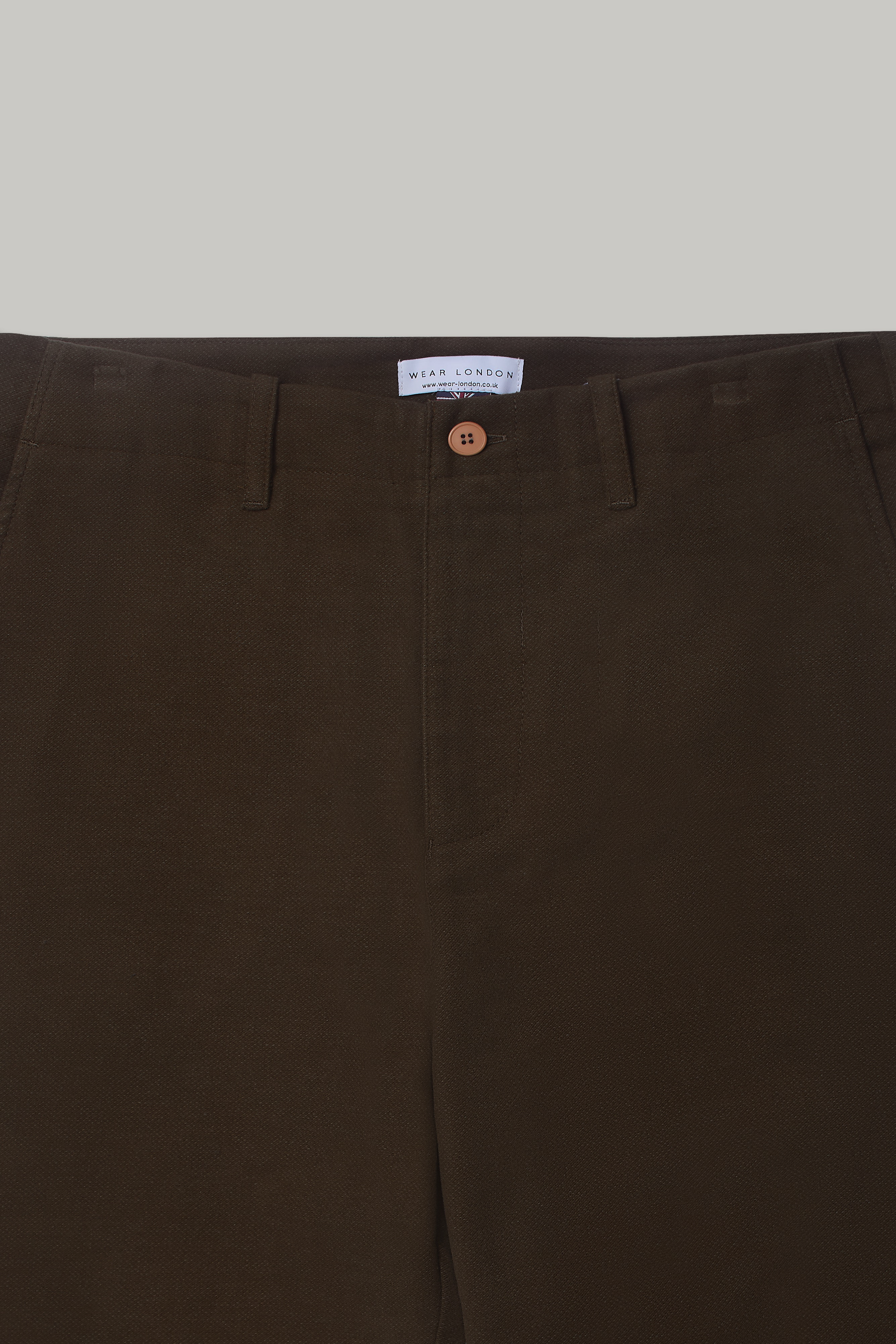 Wentworth Trouser - Chocolate Moleskin - Wear London
