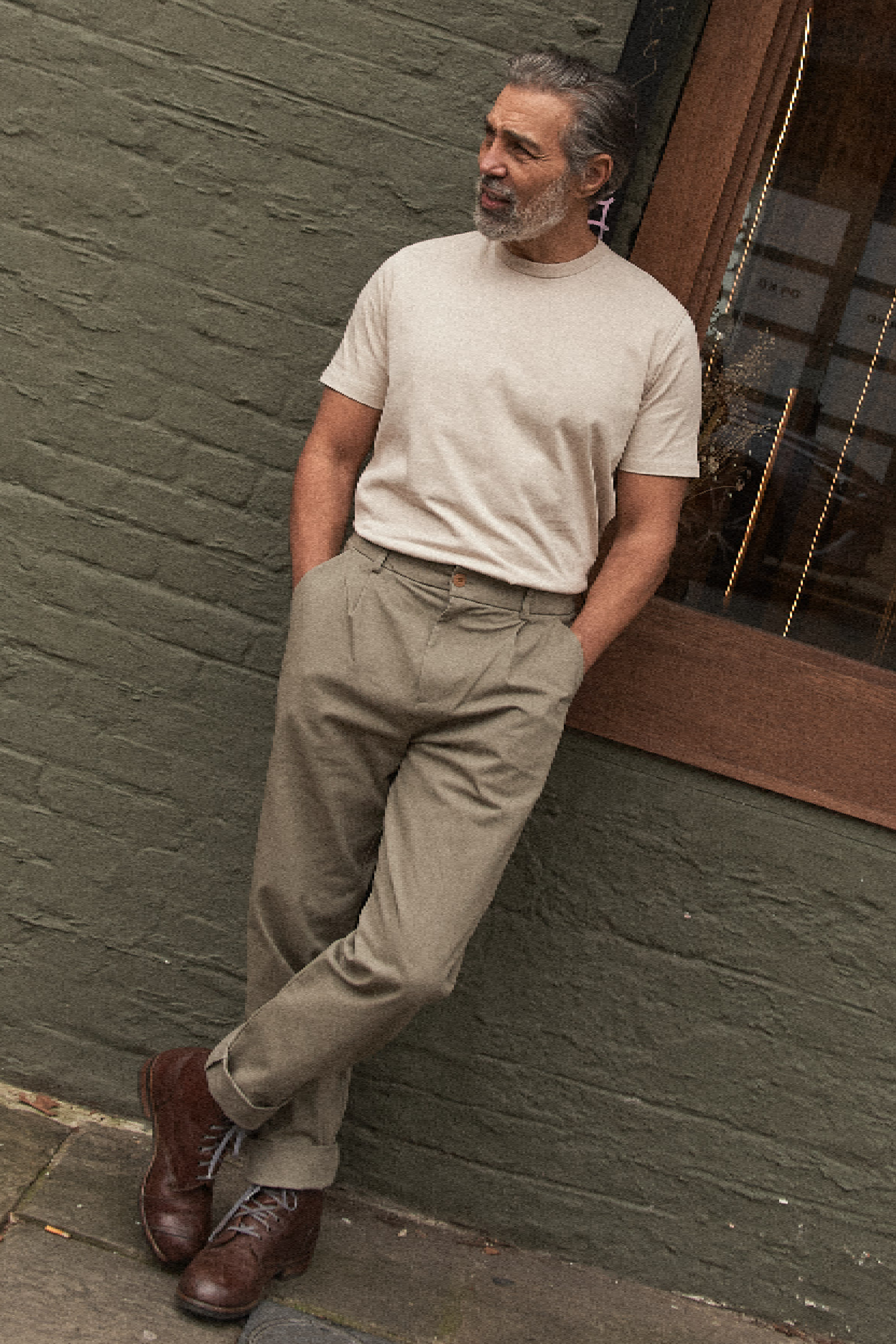 Dalston - T-Shirt Non Peach - Stone - Wear London