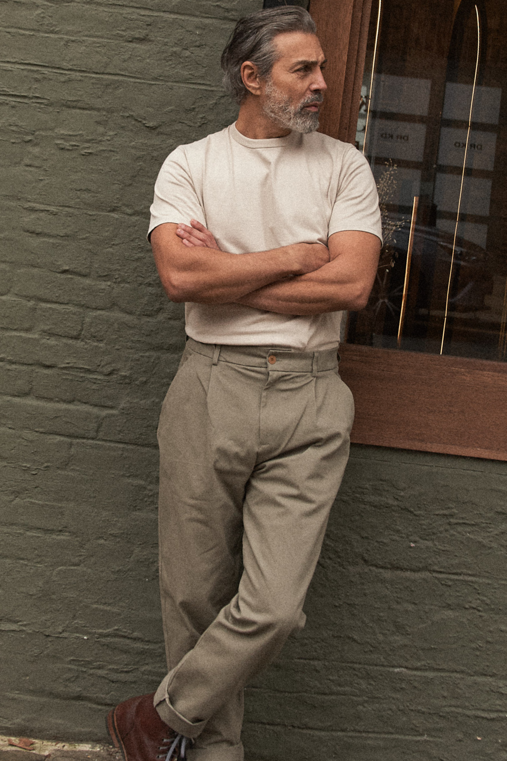 Dalston - T-Shirt Non Peach - Stone - Wear London