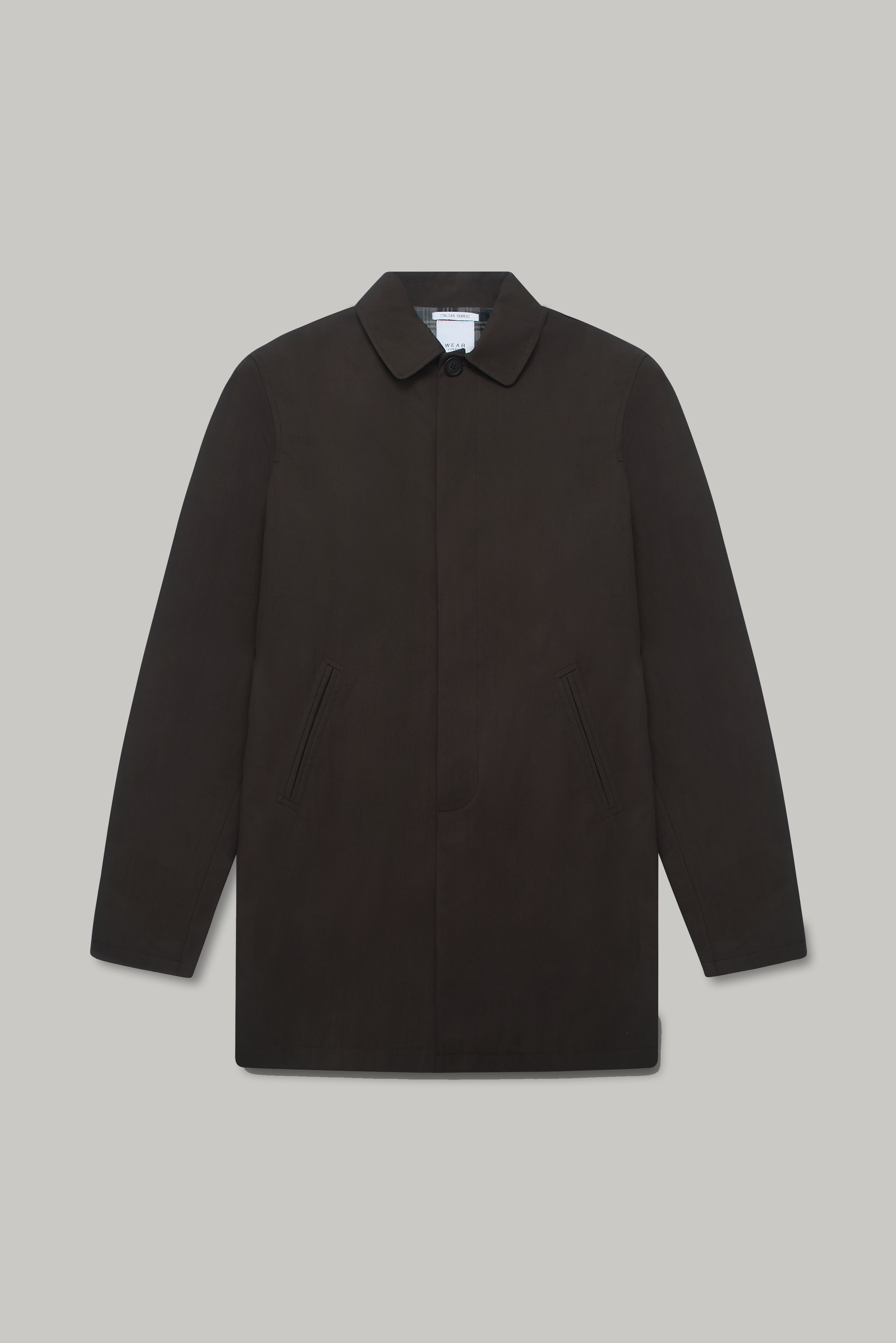 London Rain Mac - Dark Chocolate - Wear London