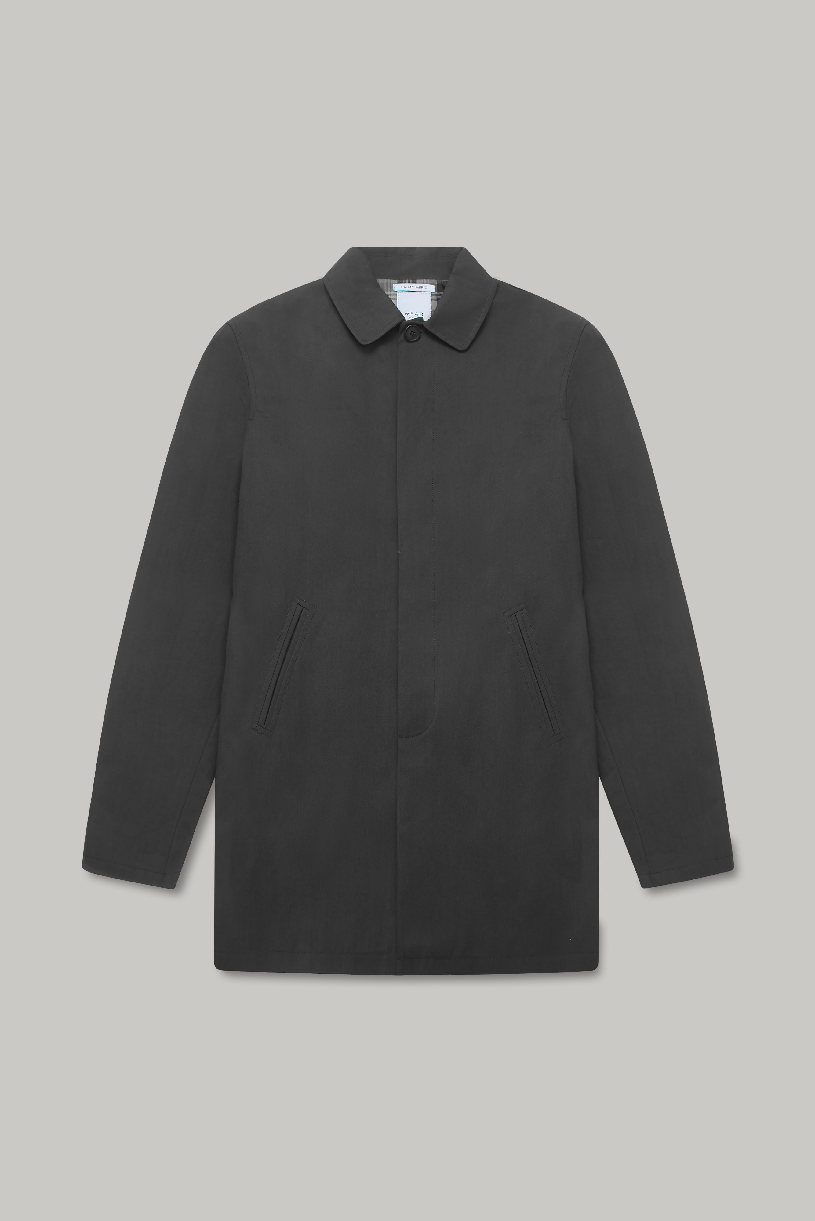 London Rain Mac - Dark Grey - Wear London