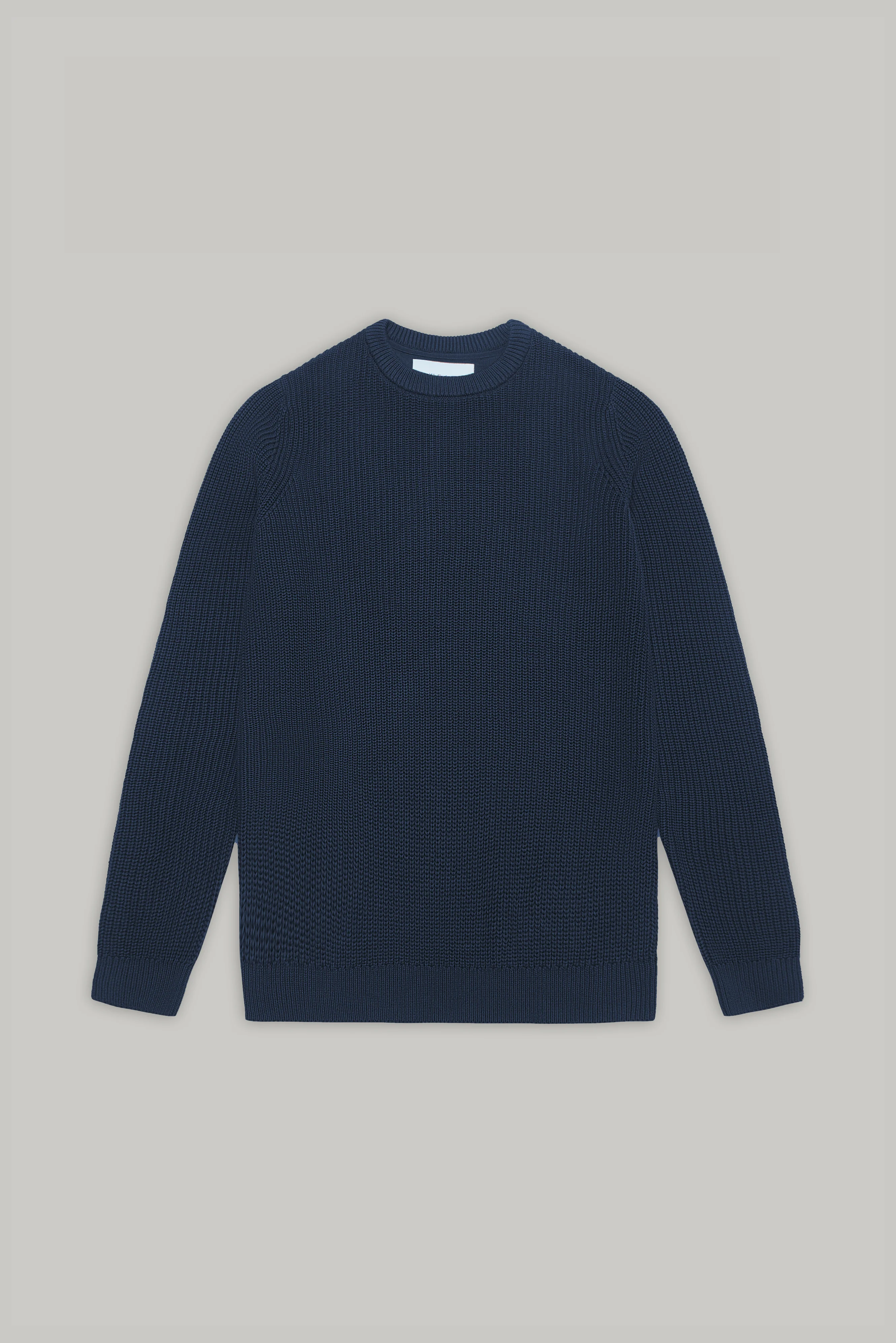 J Hailey Crew Knit - Dark Midnight - Wear London