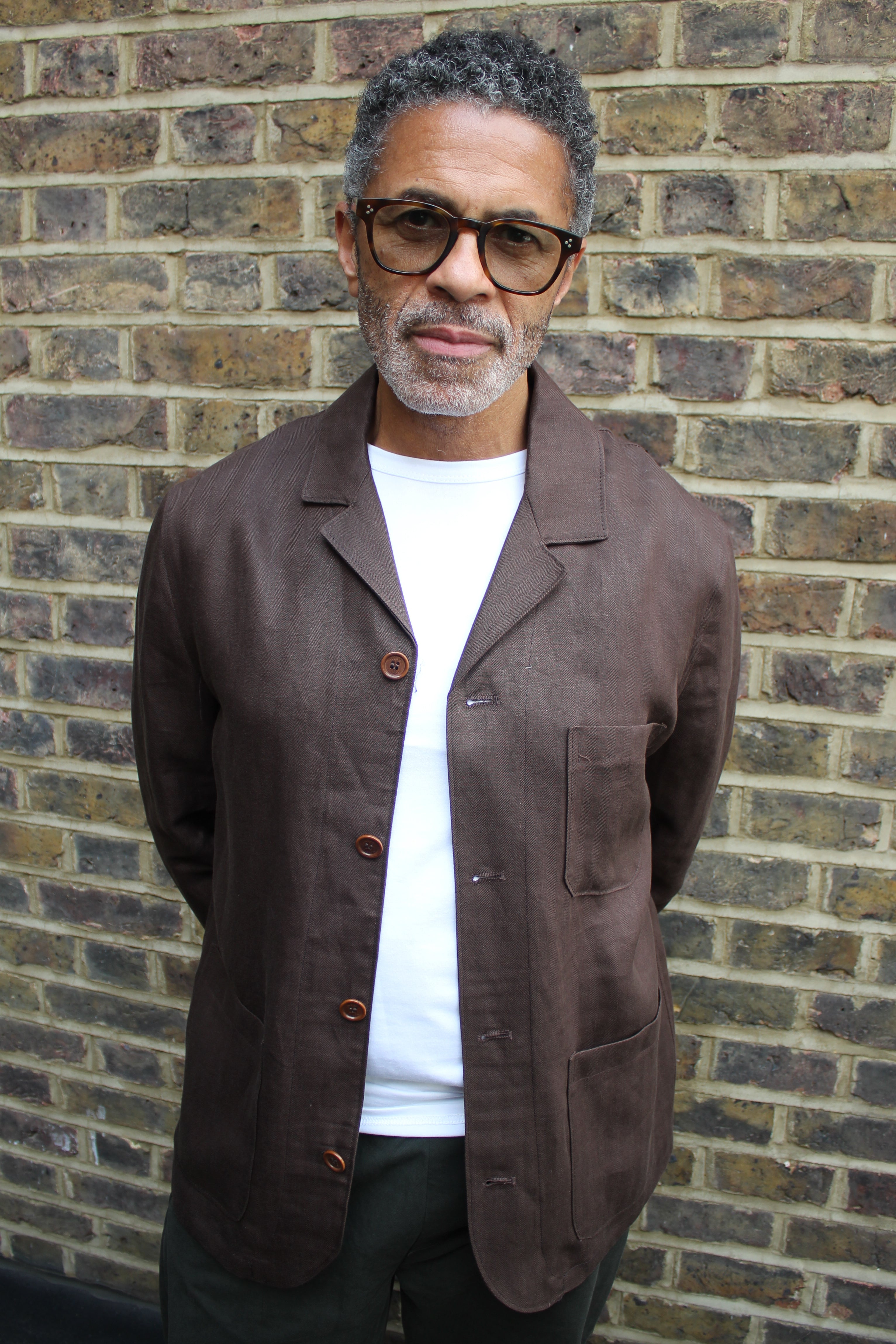 Tuxford Casual Blazer - Chocolate 100% Linen - Wear London