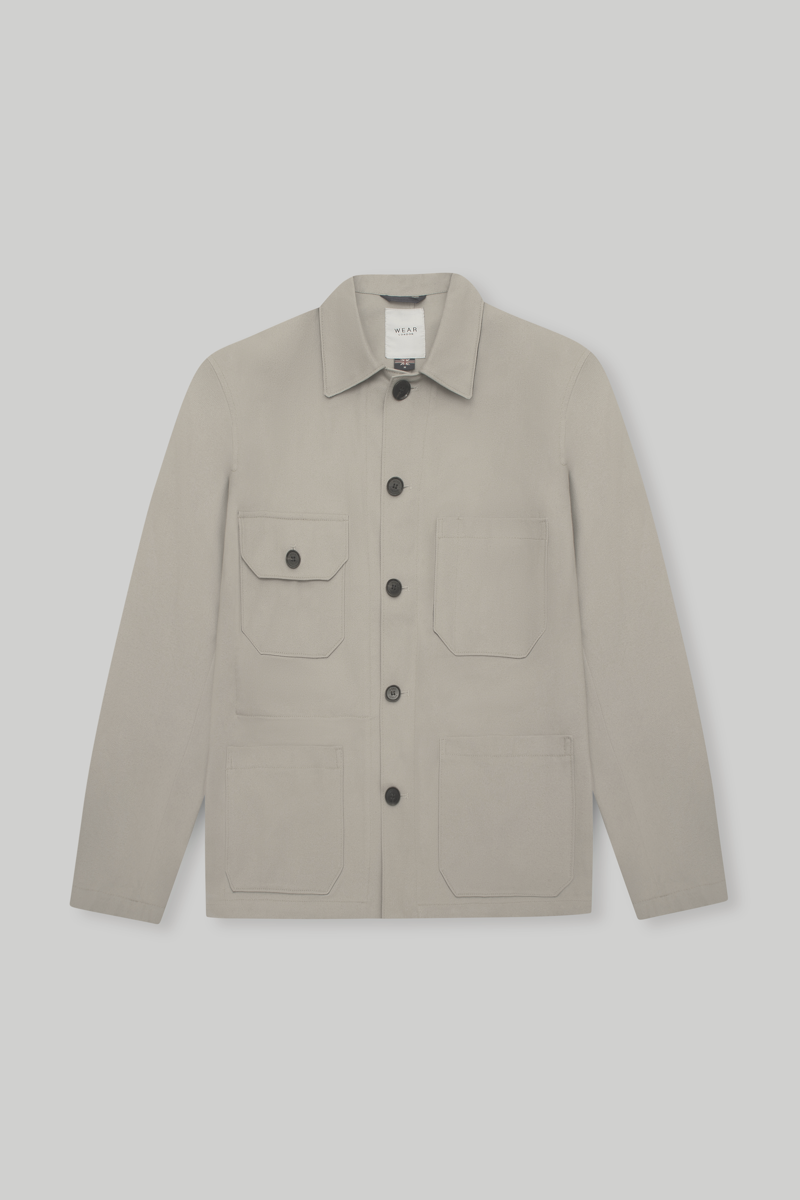 James Four Pocket Jacket - Showerproof Putty - Wear London