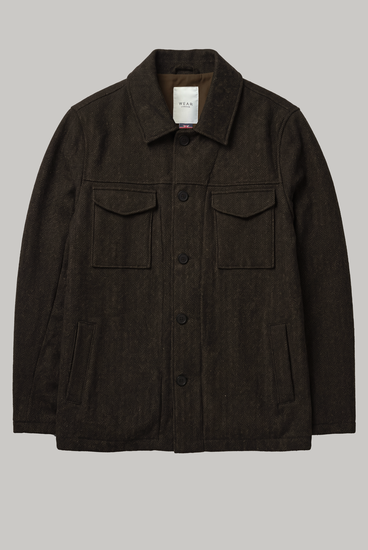 The Bar Shacket - Brown Black H/B - Wear London