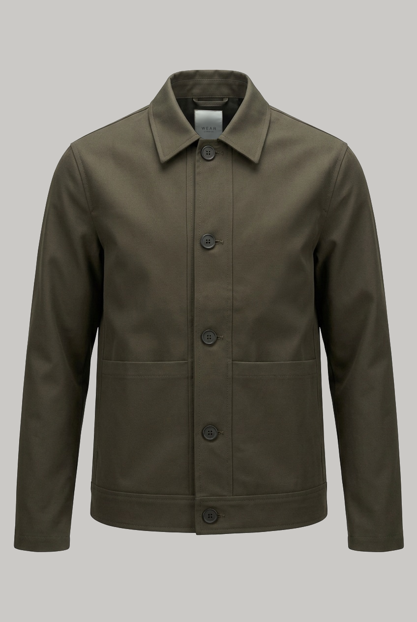 Regency Shacket - Olive Dx - Wear London