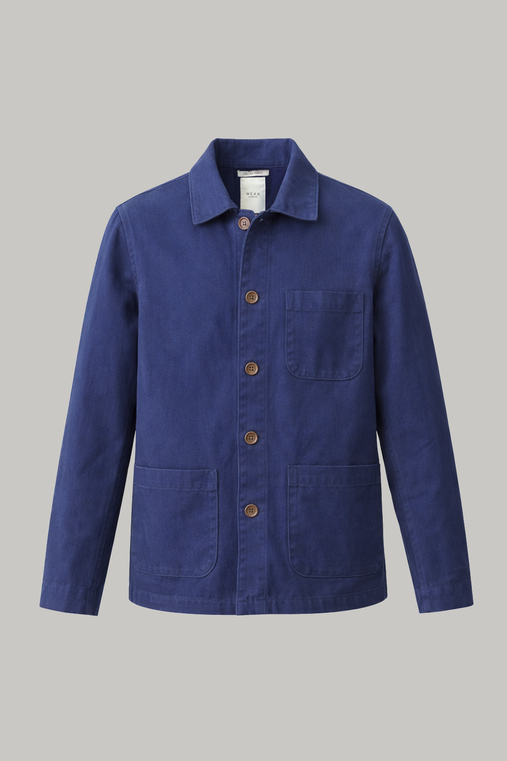 Chiltern Shacket - Navy Canvas - Wear London