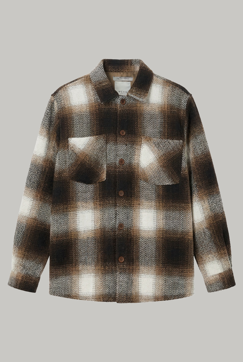 Bart Overshirt - Coffee black - Wear London