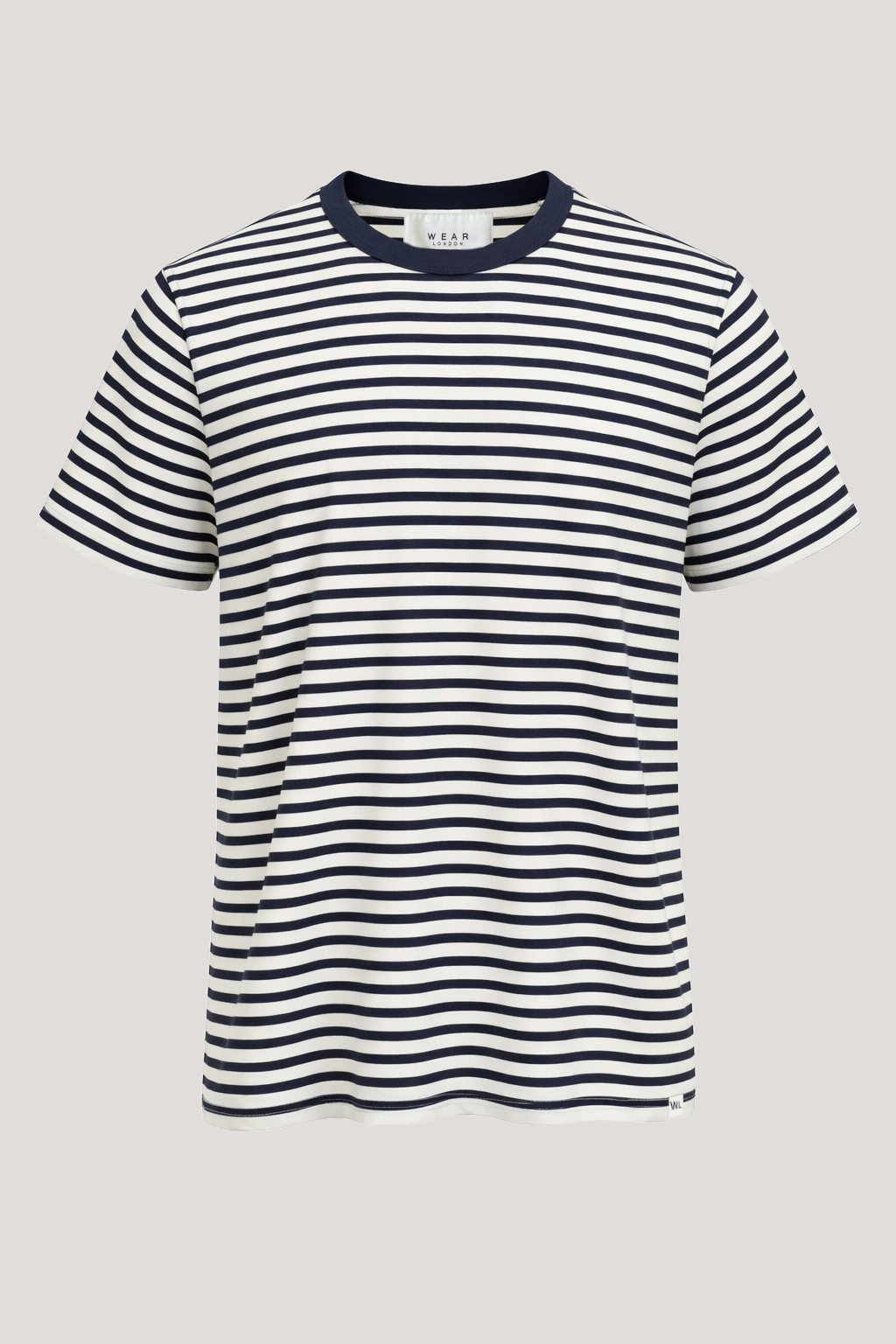 Gerard - Stripe T-Shirt - Off White Navy - Wear London