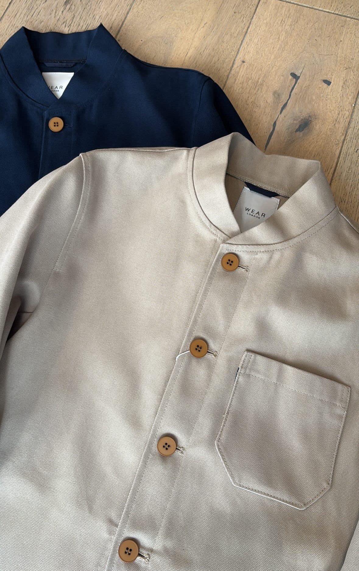 Aldgate Shacket - Stone Canvas - Wear London