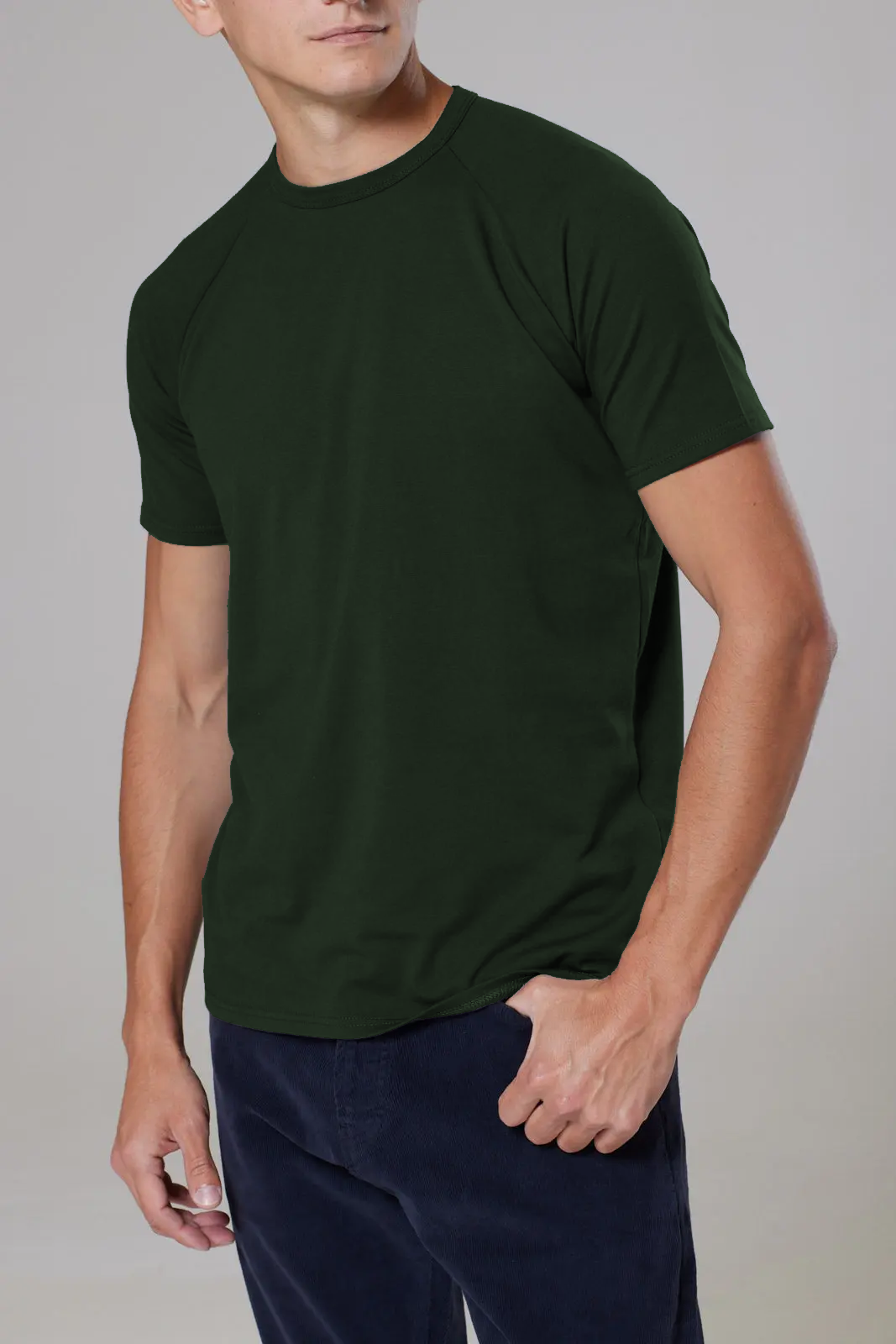Hoxton T-shirt - Bottle Green - Wear London
