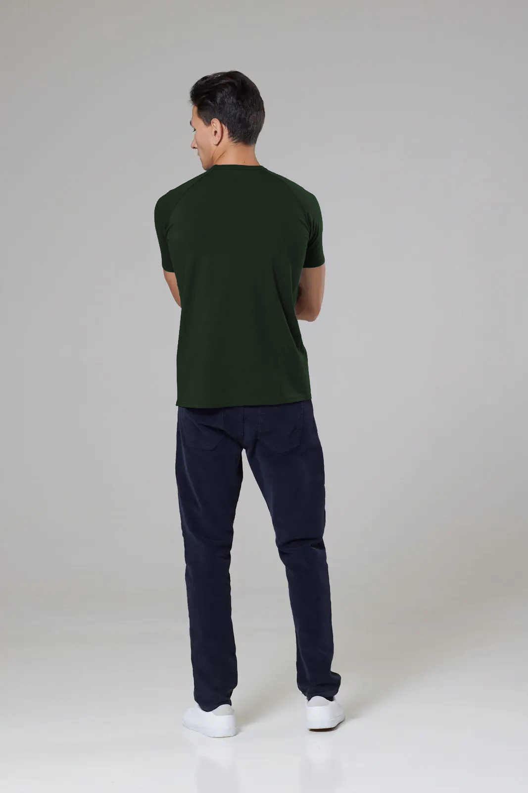 Hoxton T-shirt - Bottle Green - Wear London