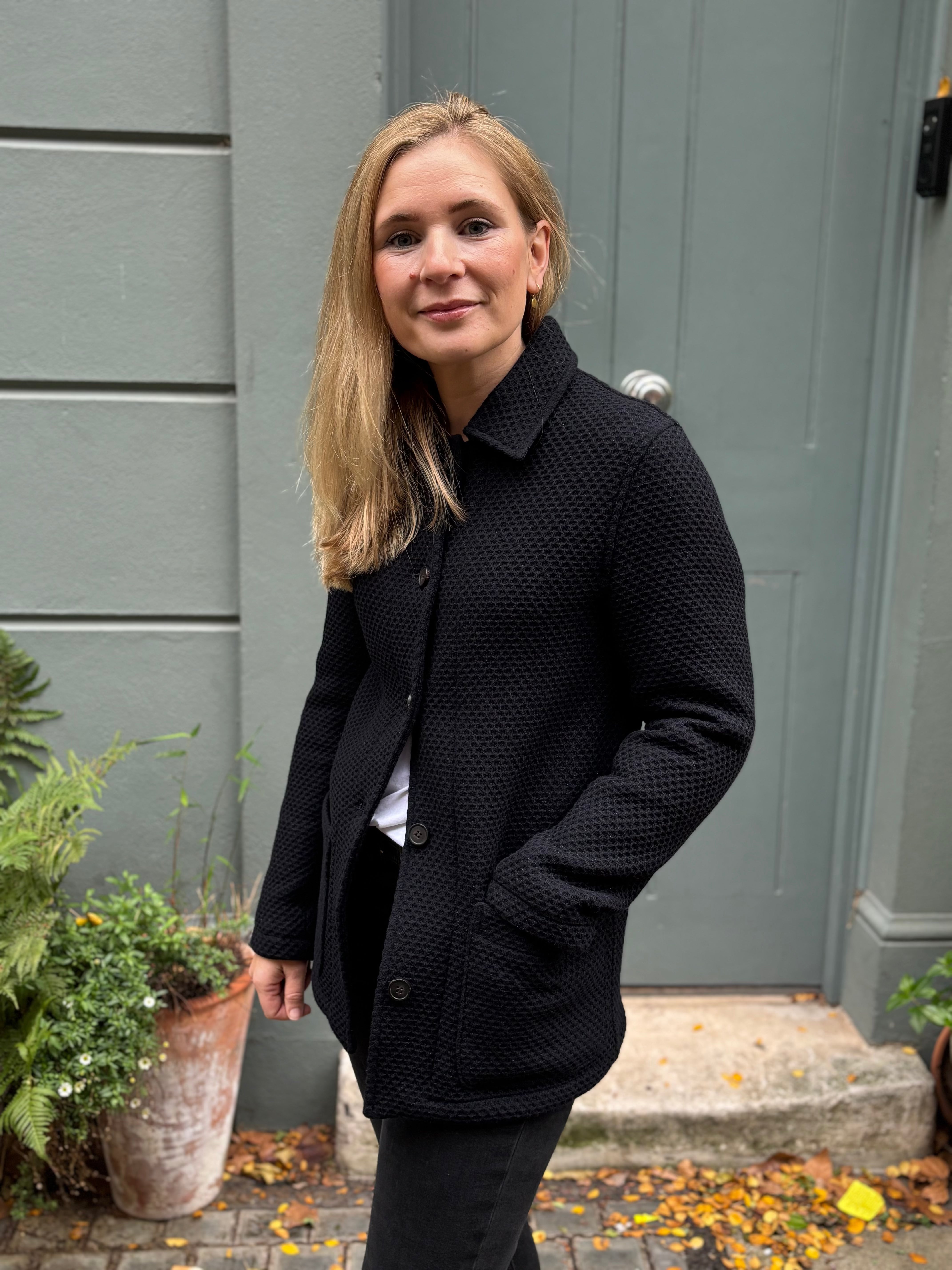 Chiltern jacket - Nebula textured navy - Wear London