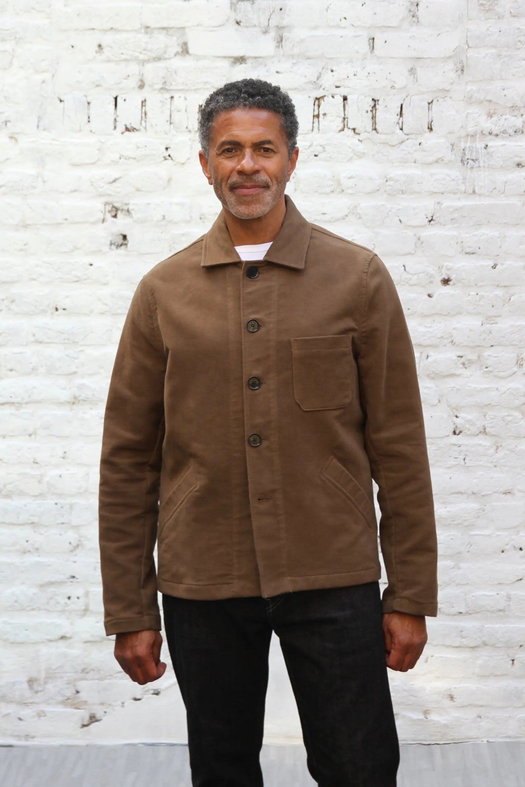 Marchant Jacket - Camel Moleskin - Wear London