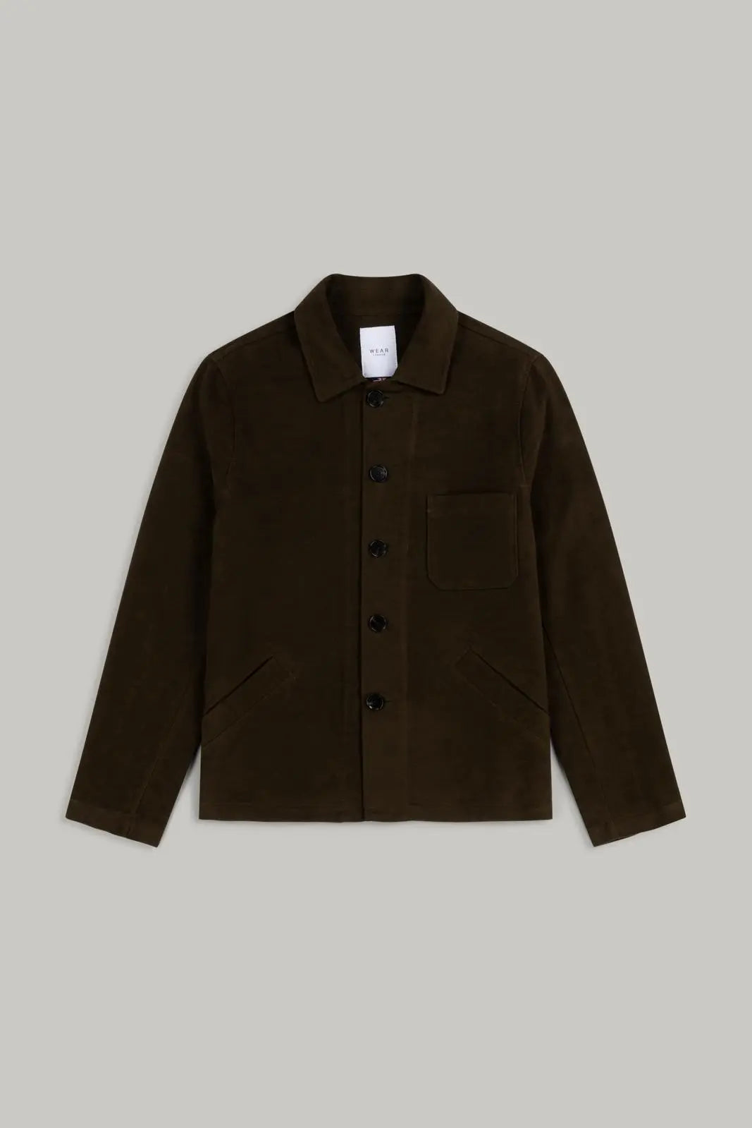 Marchant Jacket - Olive Moleskin - Wear London