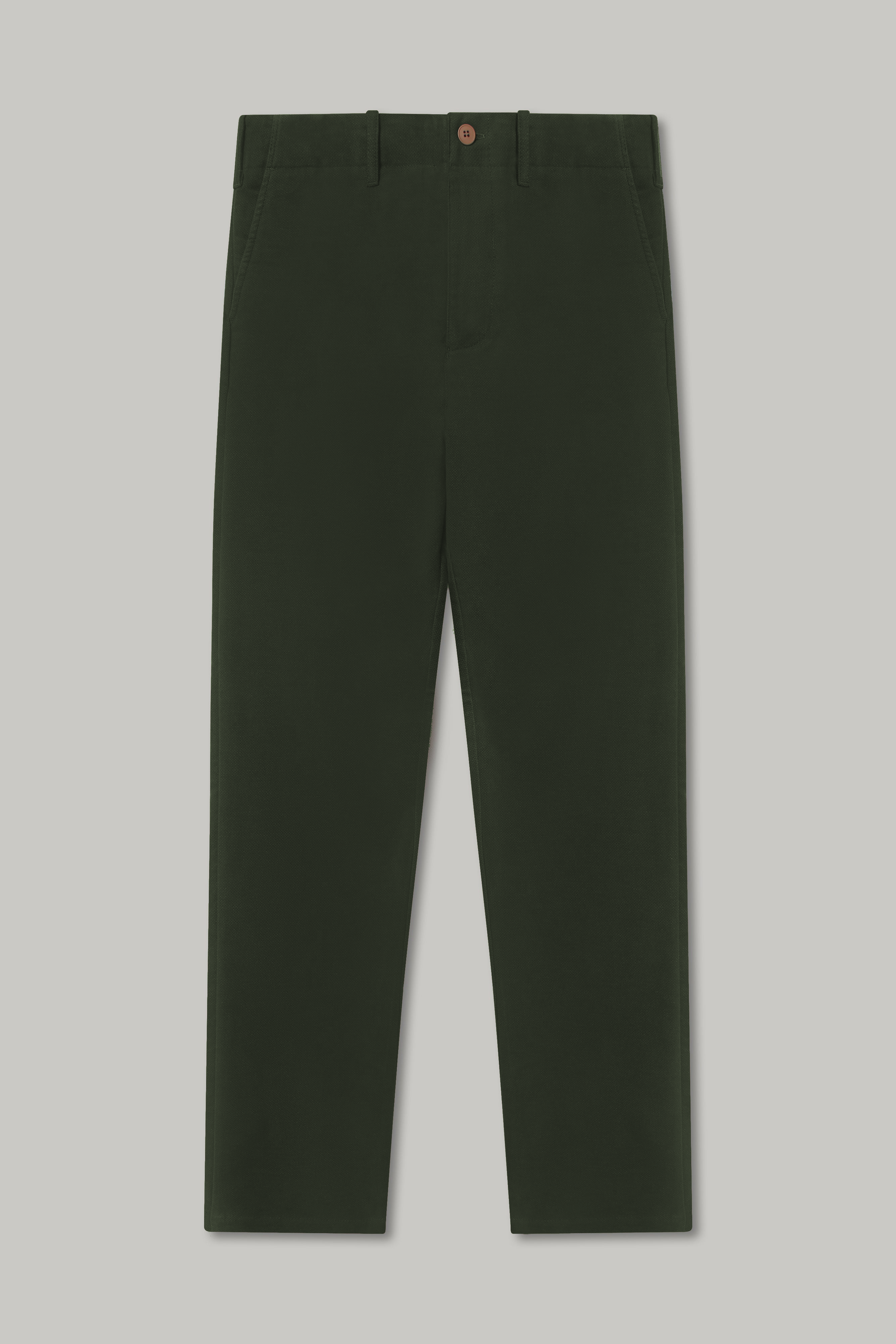 Wentworth Trouser - Olive Moleskin - Wear London