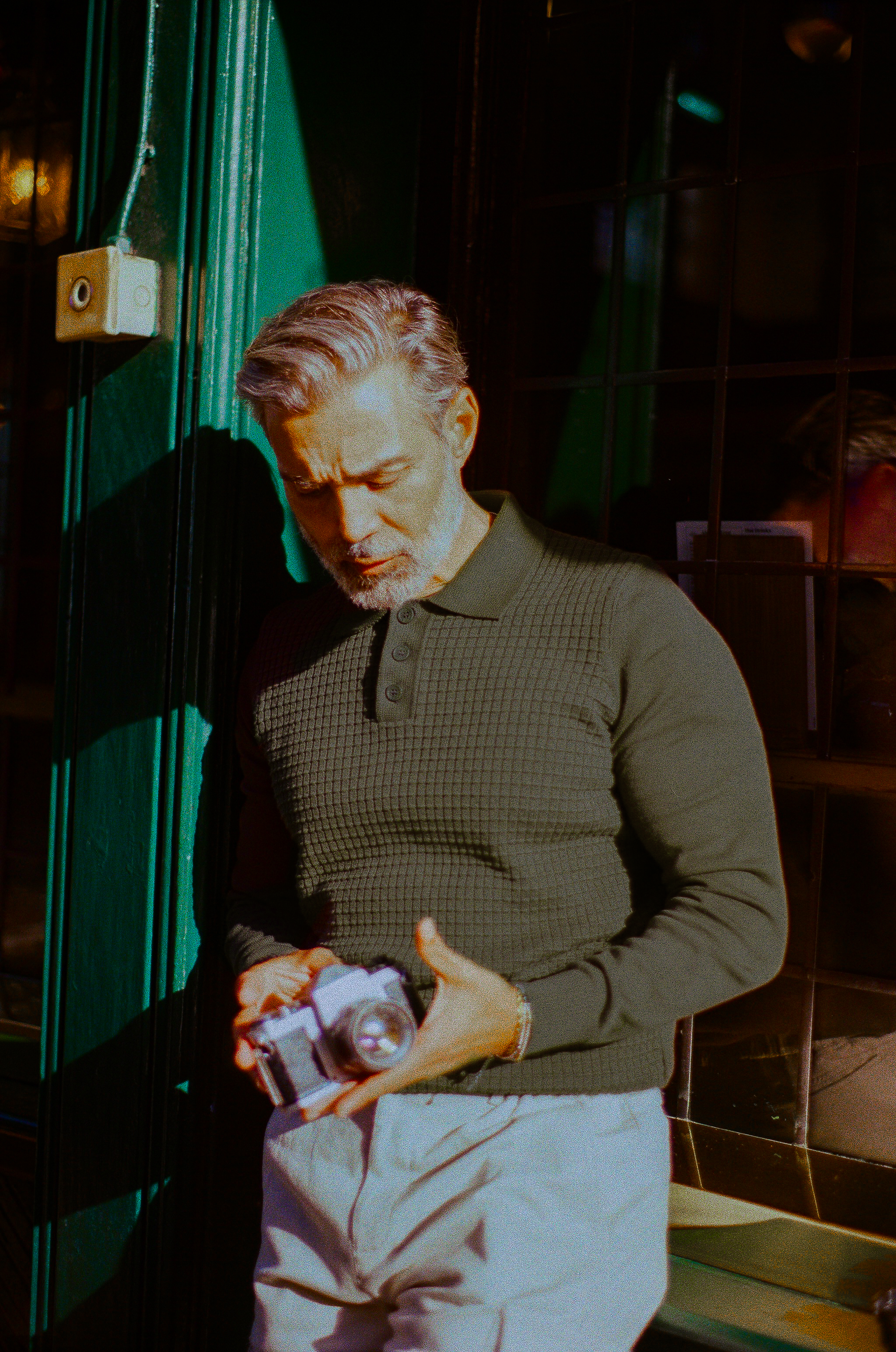 Albert - Jacquard Knitwear - Olive - Wear London